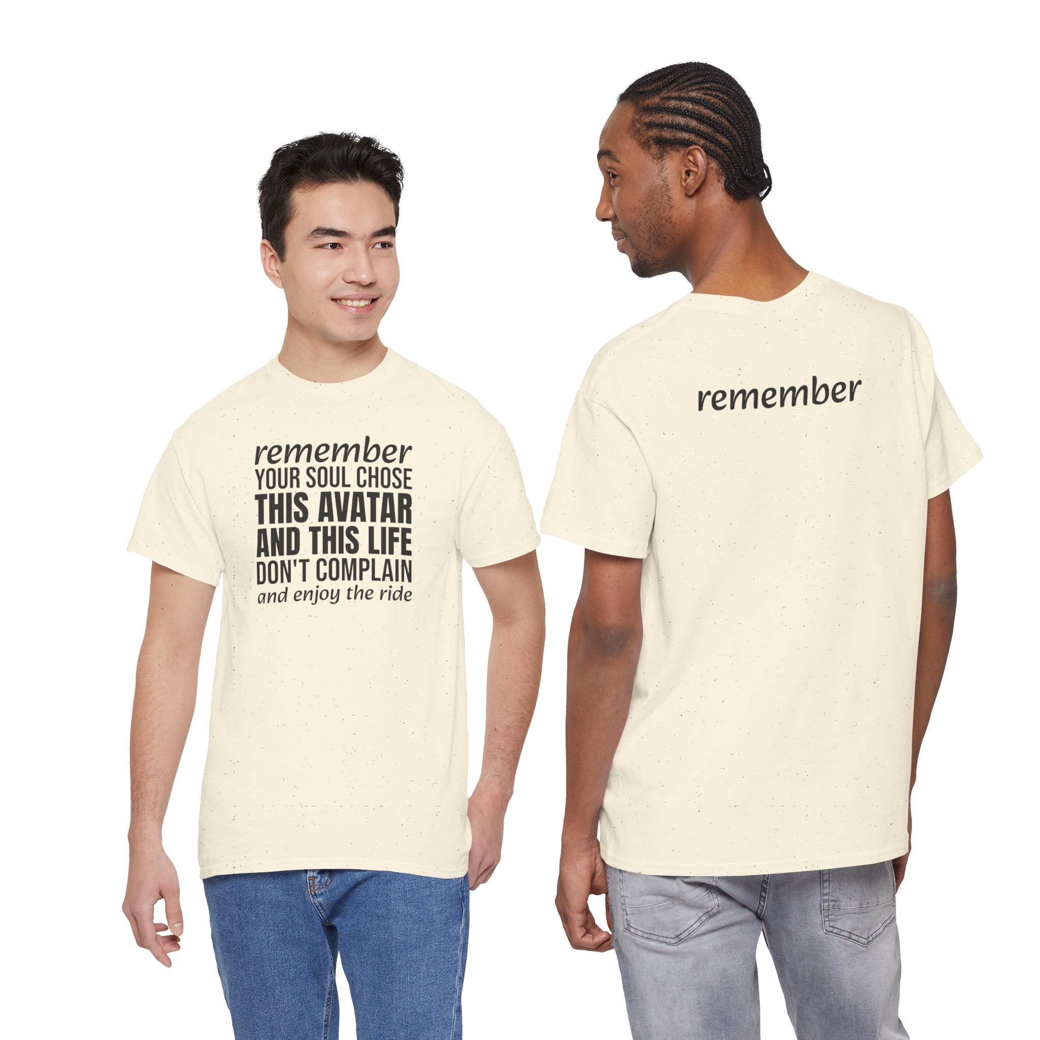 Remember Your Soul Chose This Life Tee — Inspirational Spiritual Quote T-Shirt
