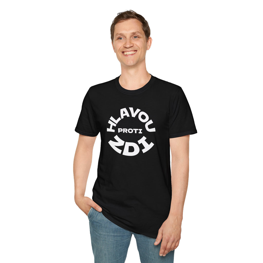 T-Shirt — Hlavou Proti Zdi - Bold Graphic Tee
