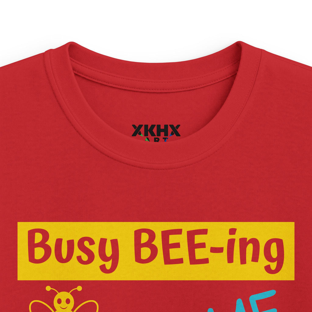 Personalizable "Busy BEE-ing Awesome in [XX] Grade" Kids Tee