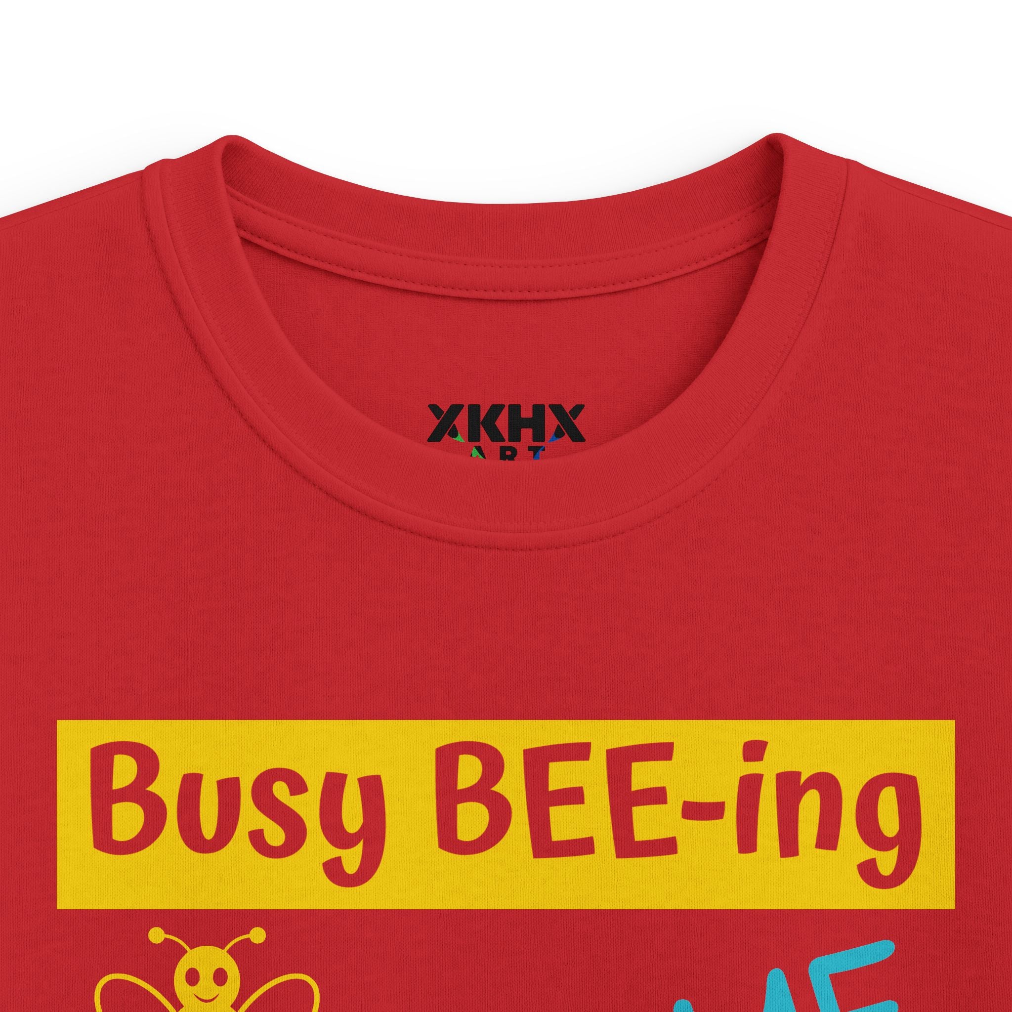 Personalizable "Busy BEE-ing Awesome in [XX] Grade" Kids Tee