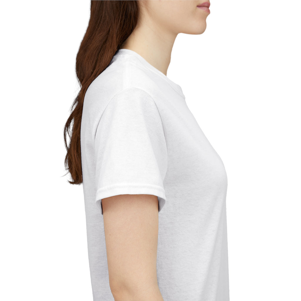 Alien Tee — Minimal "They Are Real" Vertical Graphic T-Shirt