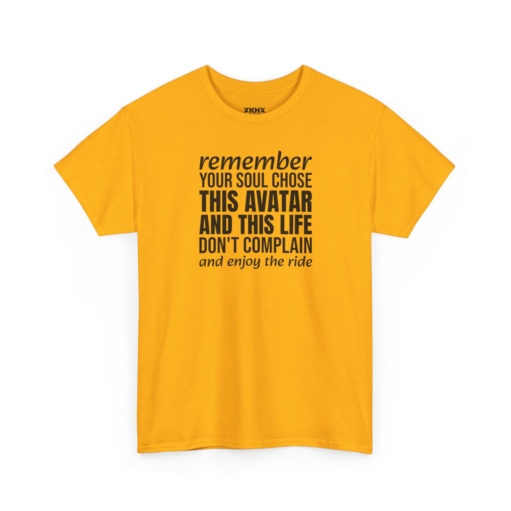 Remember Your Soul Chose This Life Tee — Inspirational Spiritual Quote T-Shirt