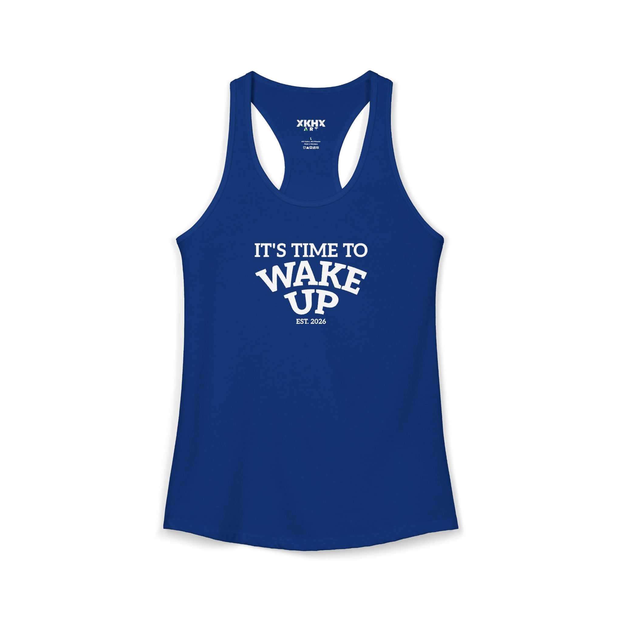 Wake Up dark | Women's Ideal Racerback Tank