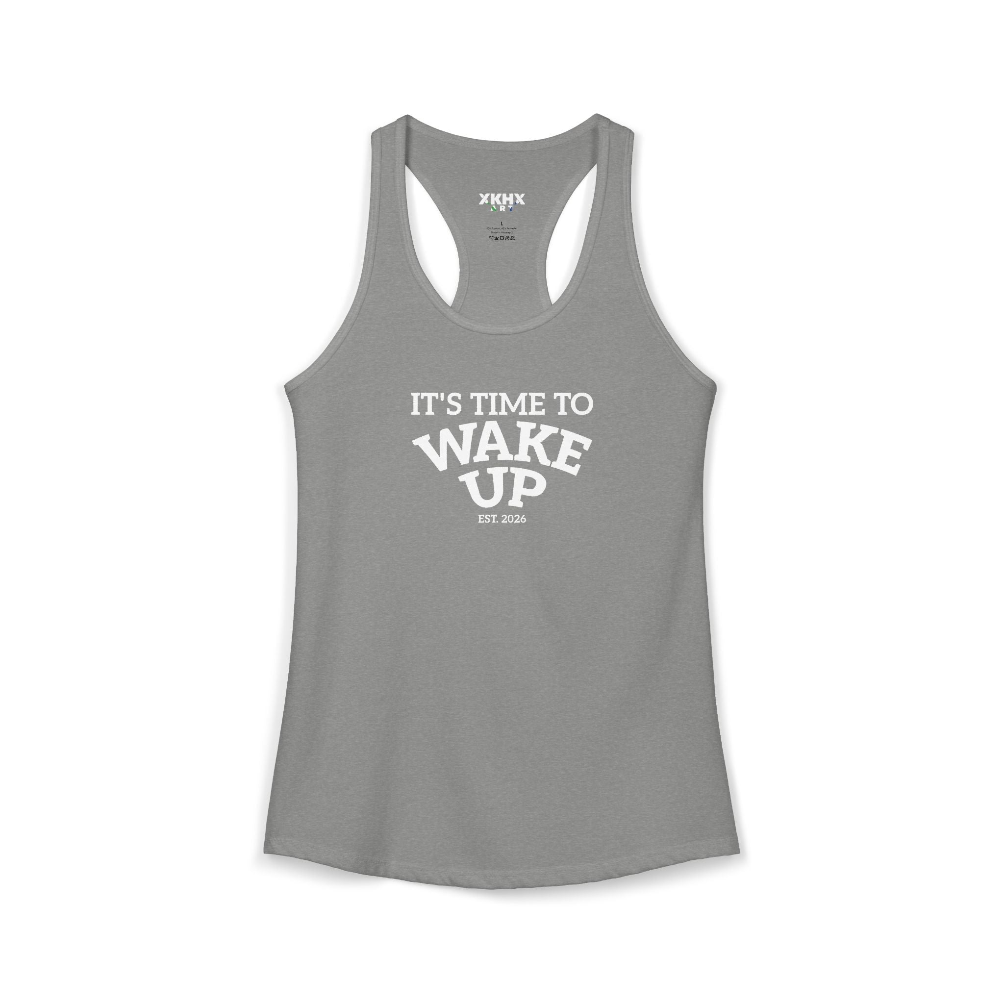 Wake Up dark | Women's Ideal Racerback Tank