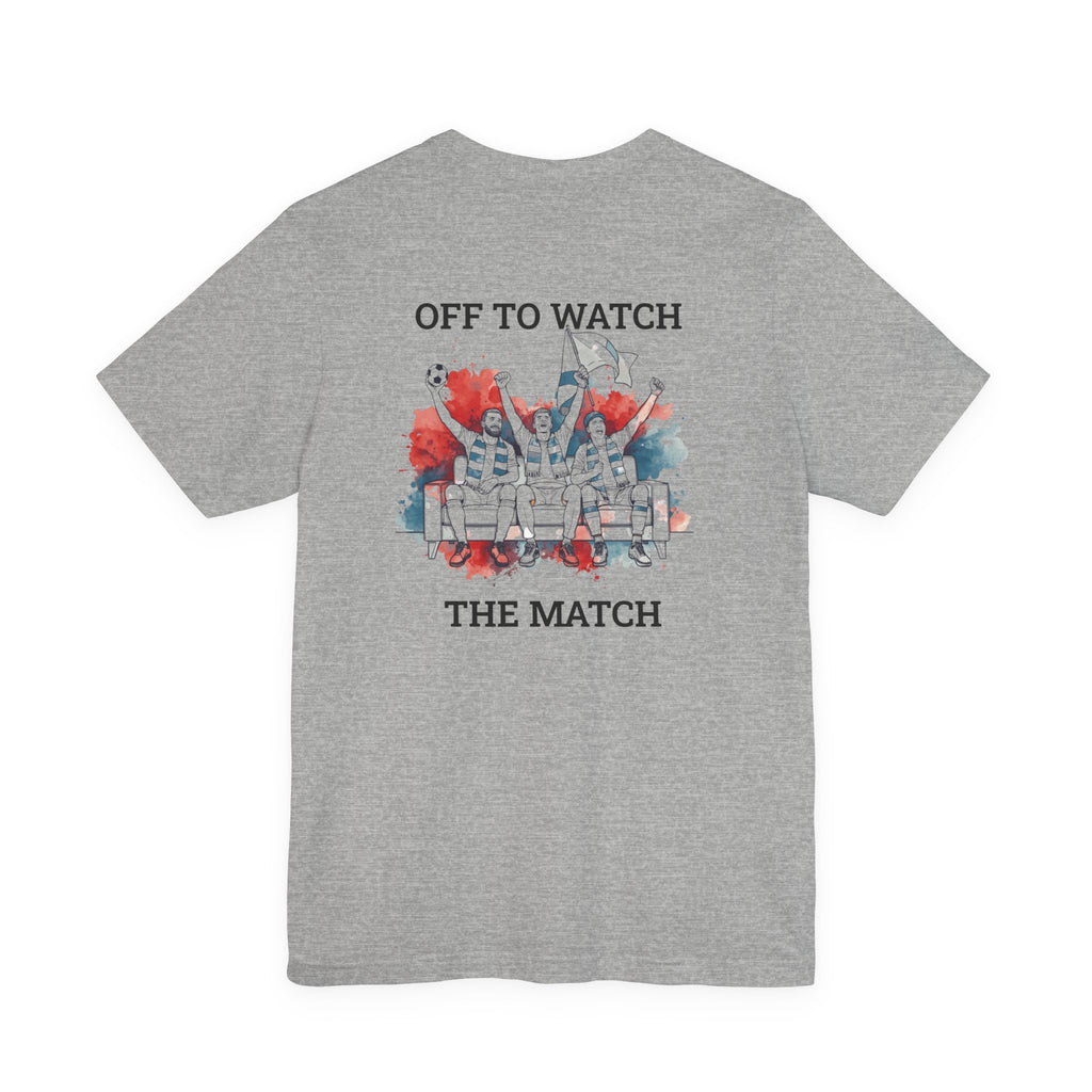 Off to Watch the Match Tee | soccer watch party, match-day outfit