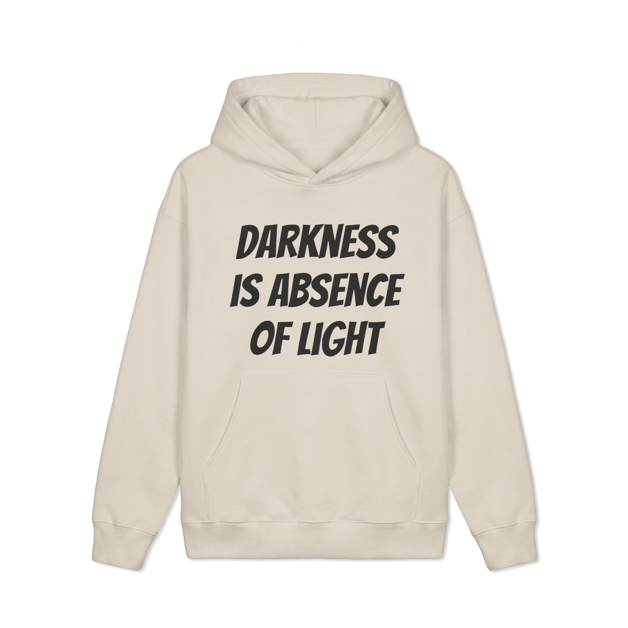 Custom Text Hoodie — Personalized Text Light Being Pullover