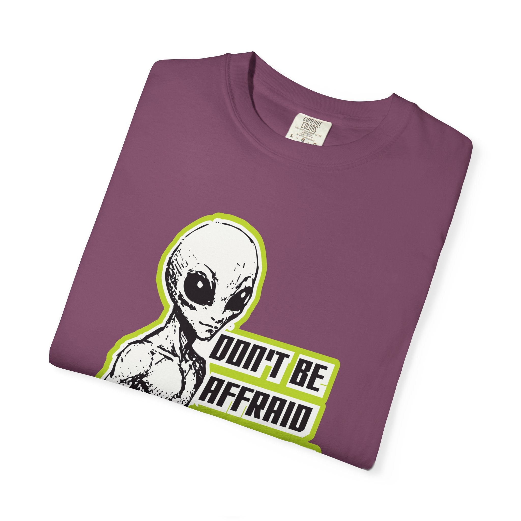 Alien Graphic T-Shirt — "Don't Be Affraid of What You Don't Understand"