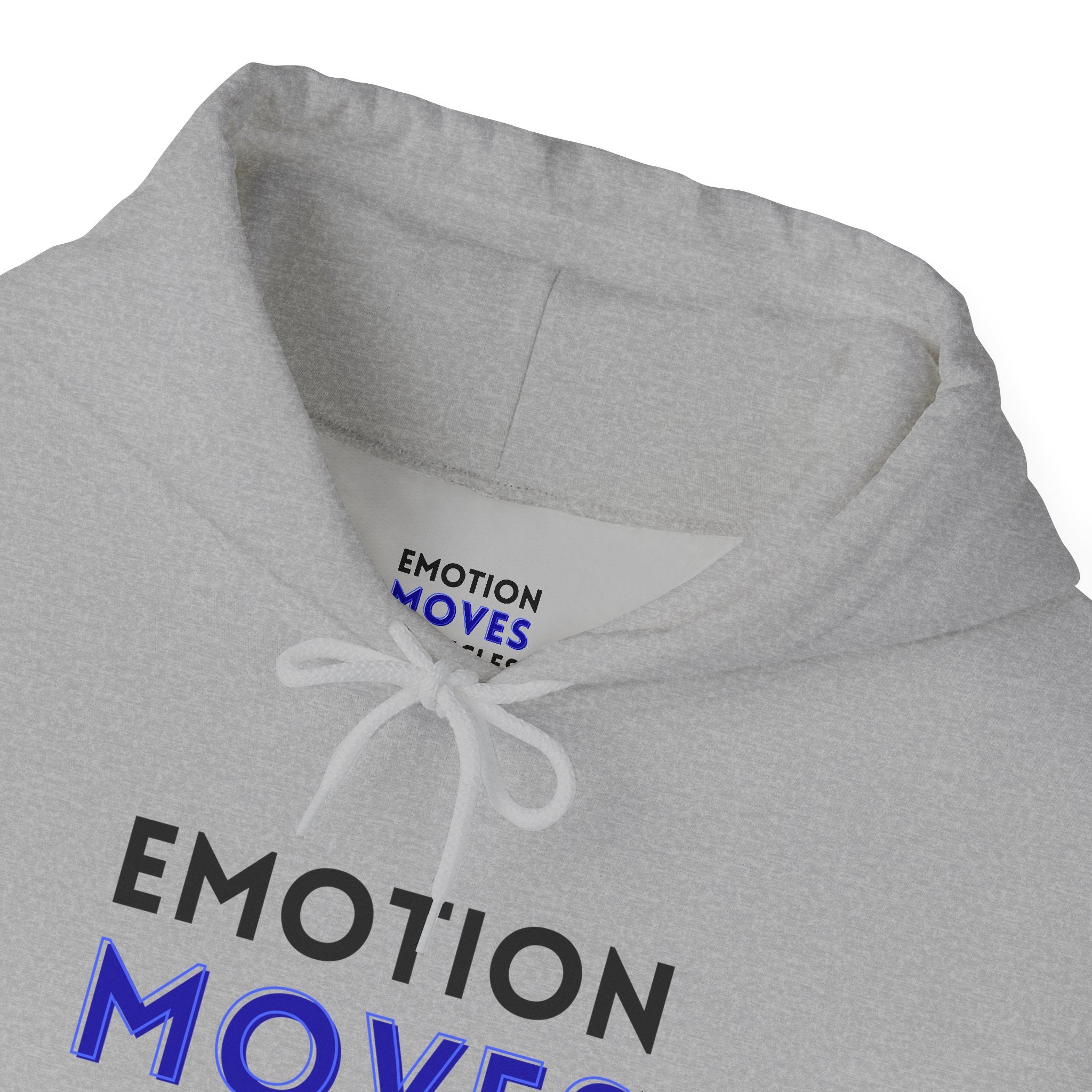 Emotion Moves Particles Hoodie — Inspirational Graphic Pullover