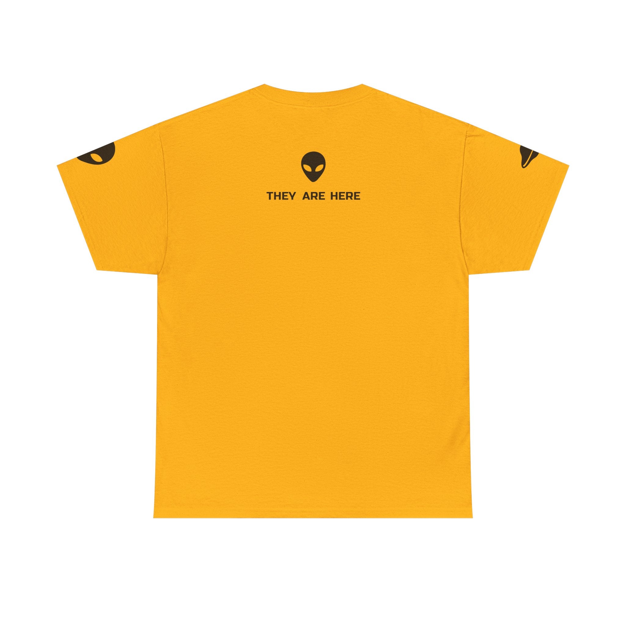 Alien Head "They Are Here" Graphic Tee
