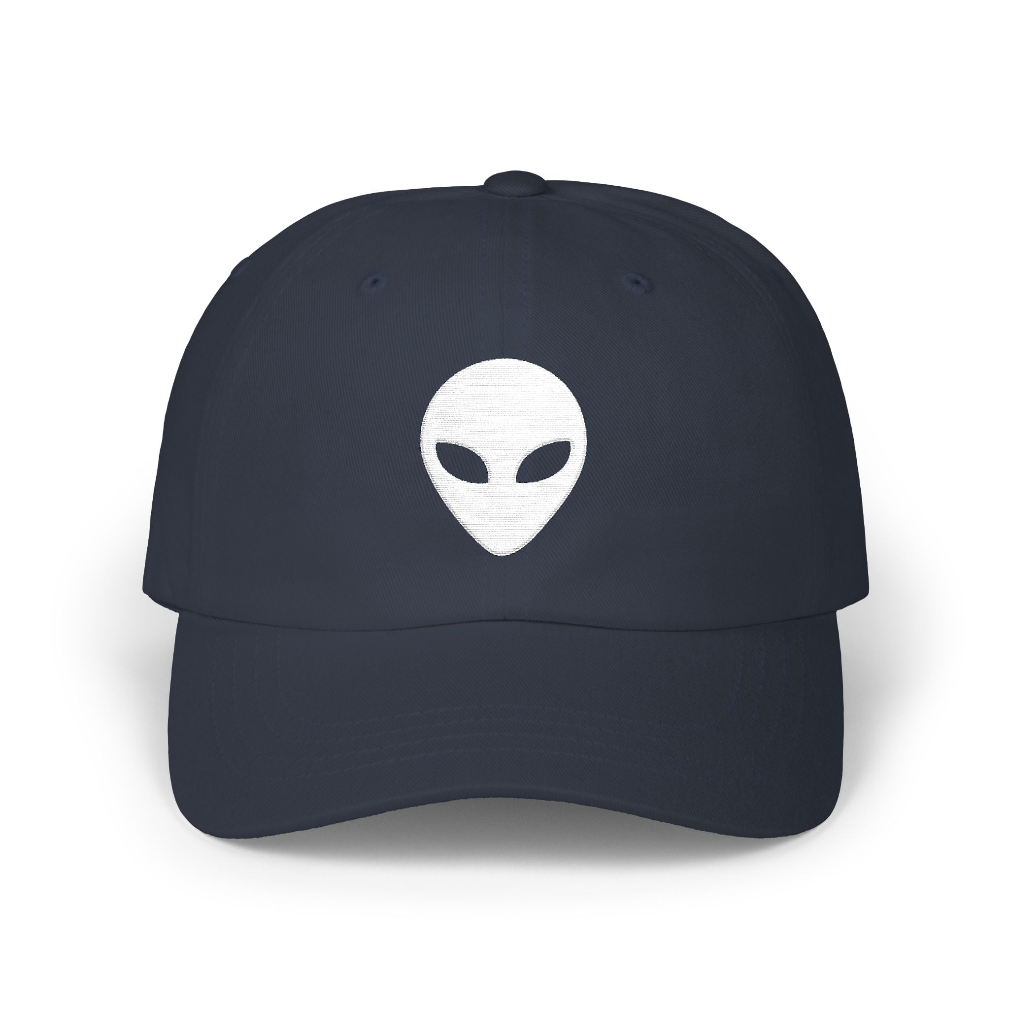 Alien "They Are Here." Dad Cap - Embroidered Baseball Hat dark