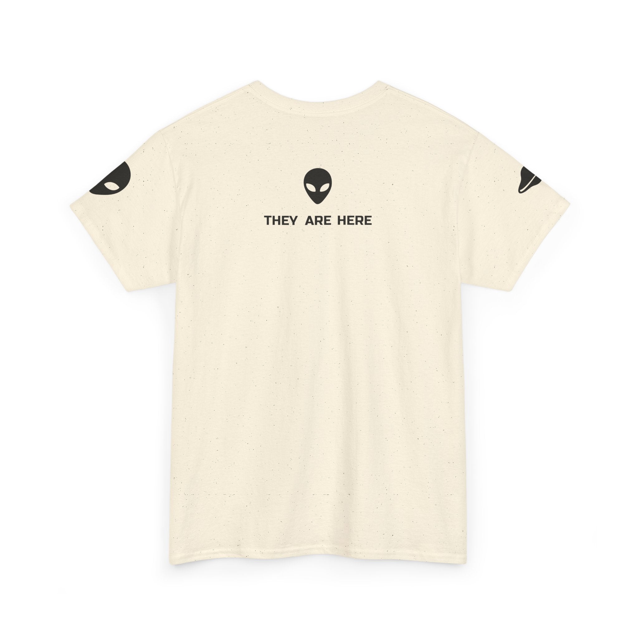 Alien Head "They Are Here" Graphic Tee