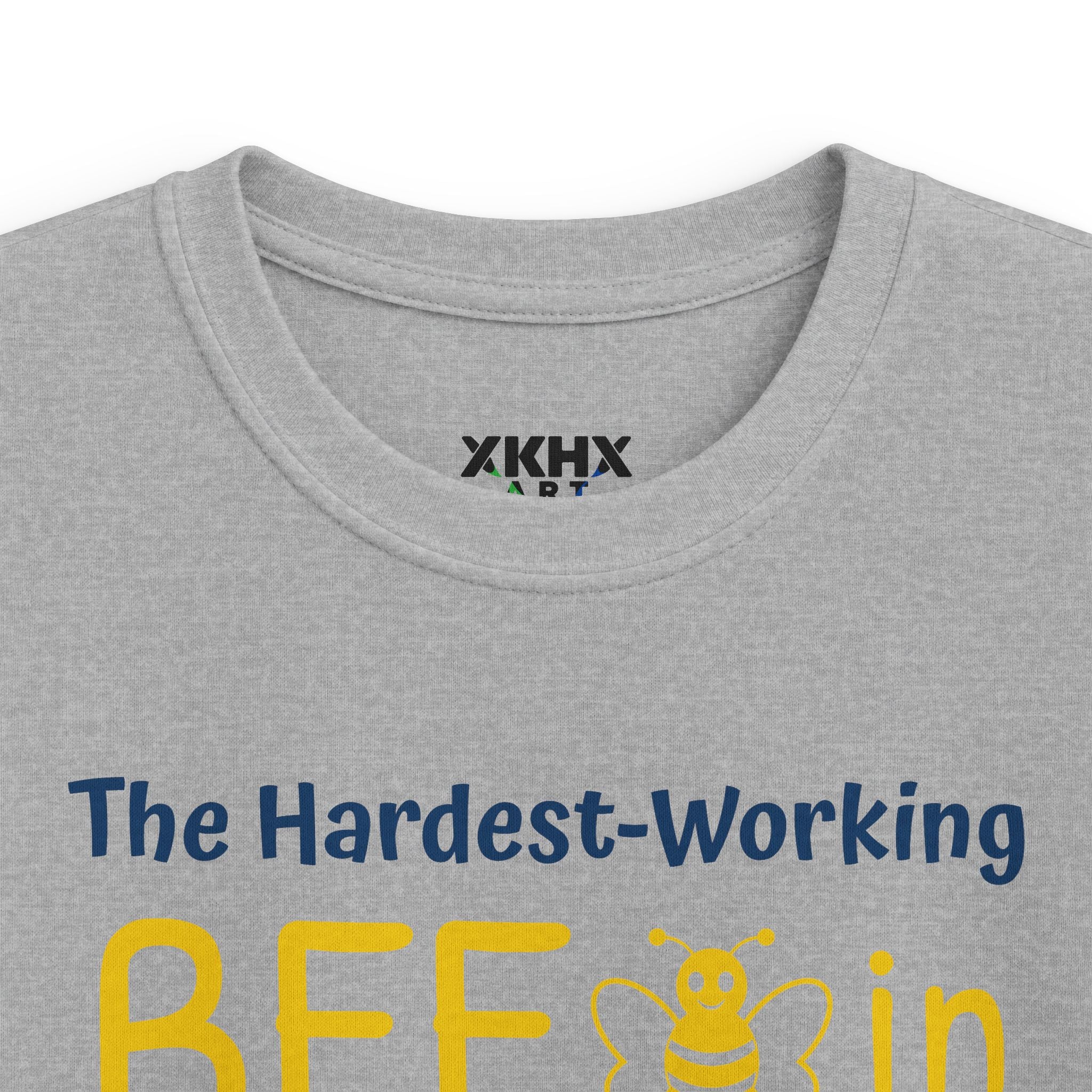 Personalized [XX] Grade Bee T-Shirt — "The Hardest-Working Bee in [XX] Grade" Kids Tee