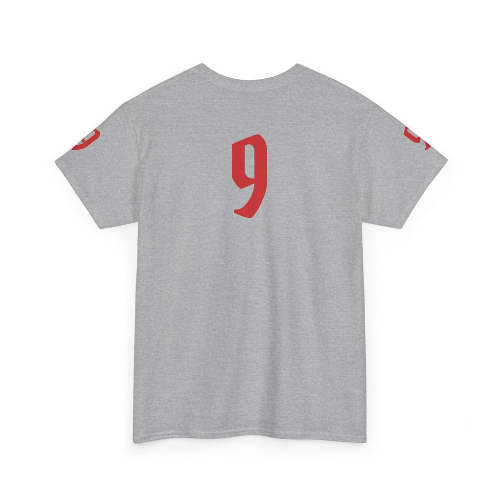 Haaland Norway Map Flag T‑Shirt — Scandinavian Pride Tee with Number 9