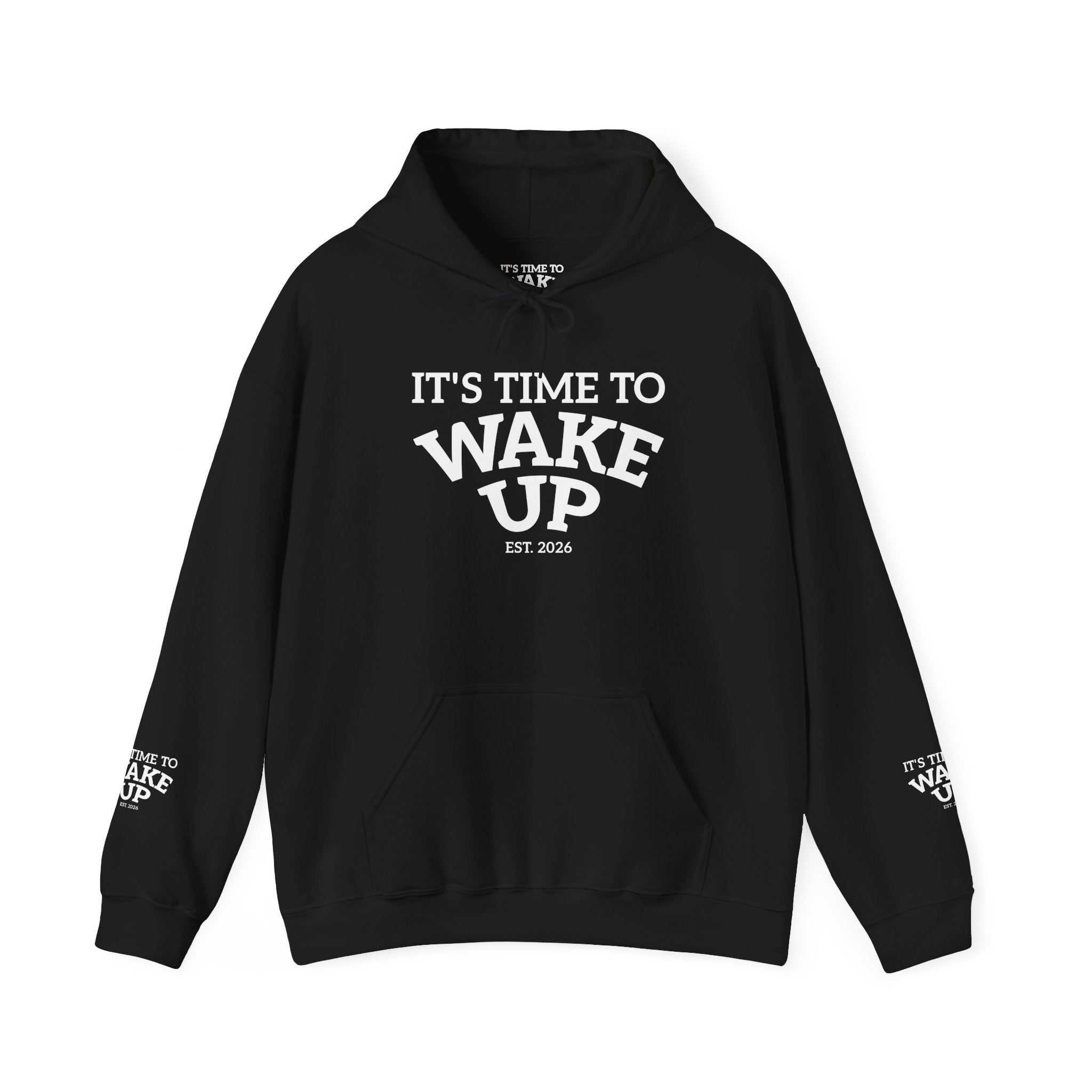 Wake Up - Dark | Unisex Heavy Blend™ Hooded Sweatshirt