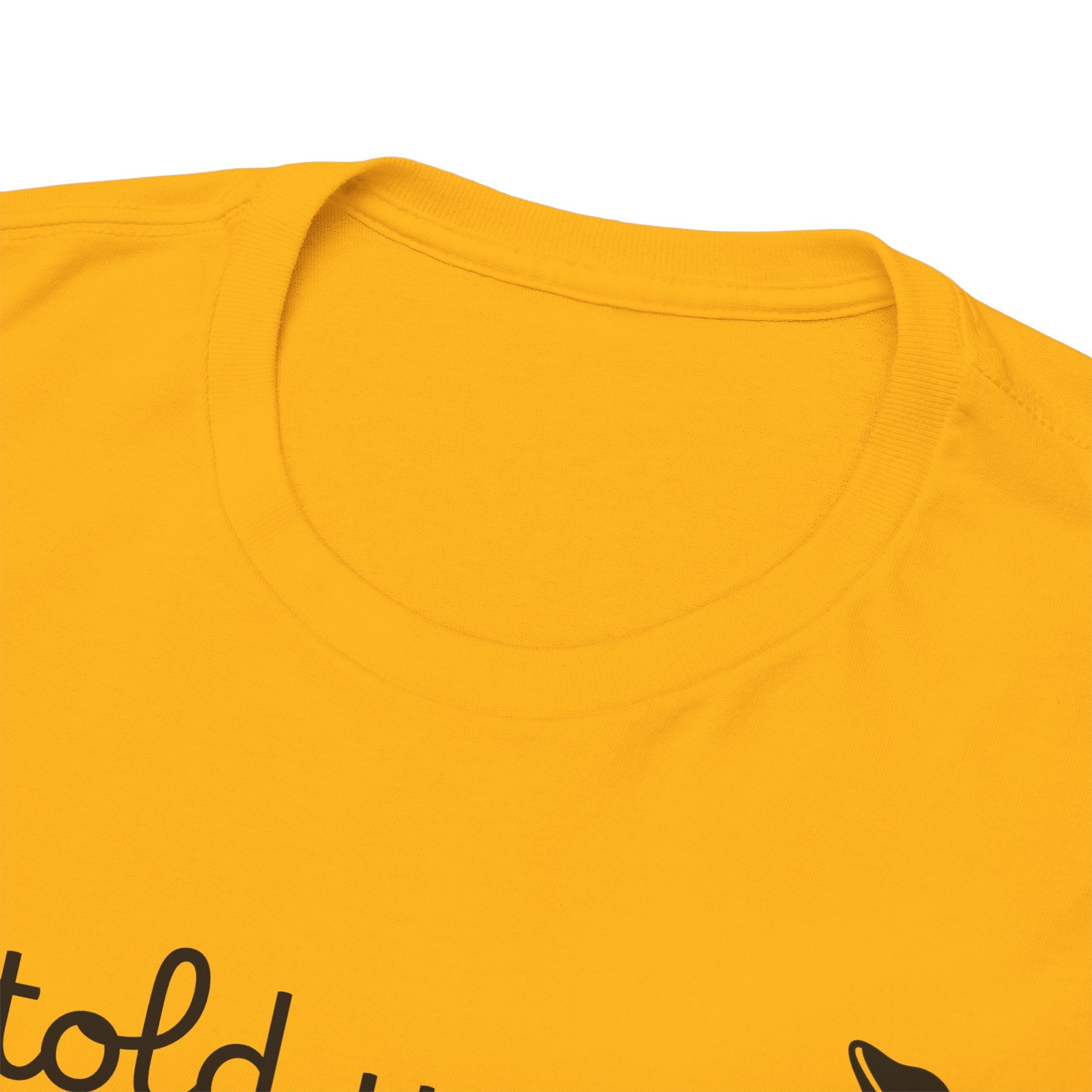 Alien Tee — Minimal "I told you so" Graphic T-Shirt