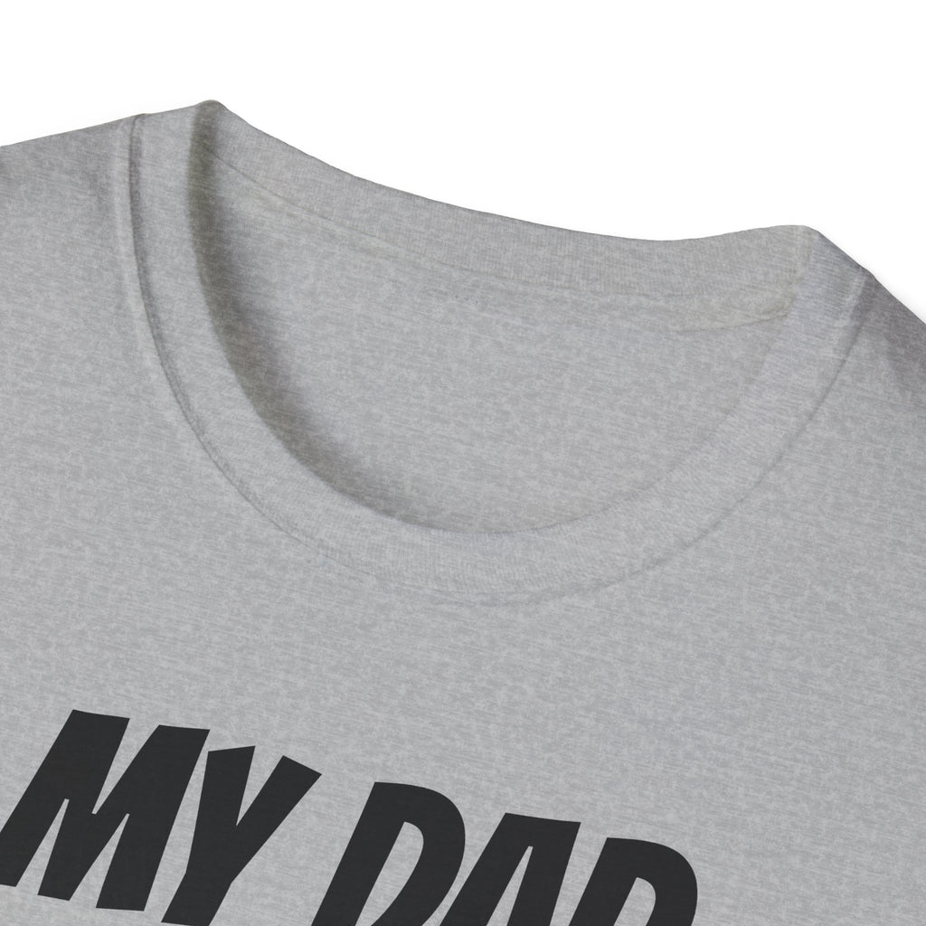 Superhero Dad T-Shirt — "My Dad Is My Superhero" Positive Message Tee