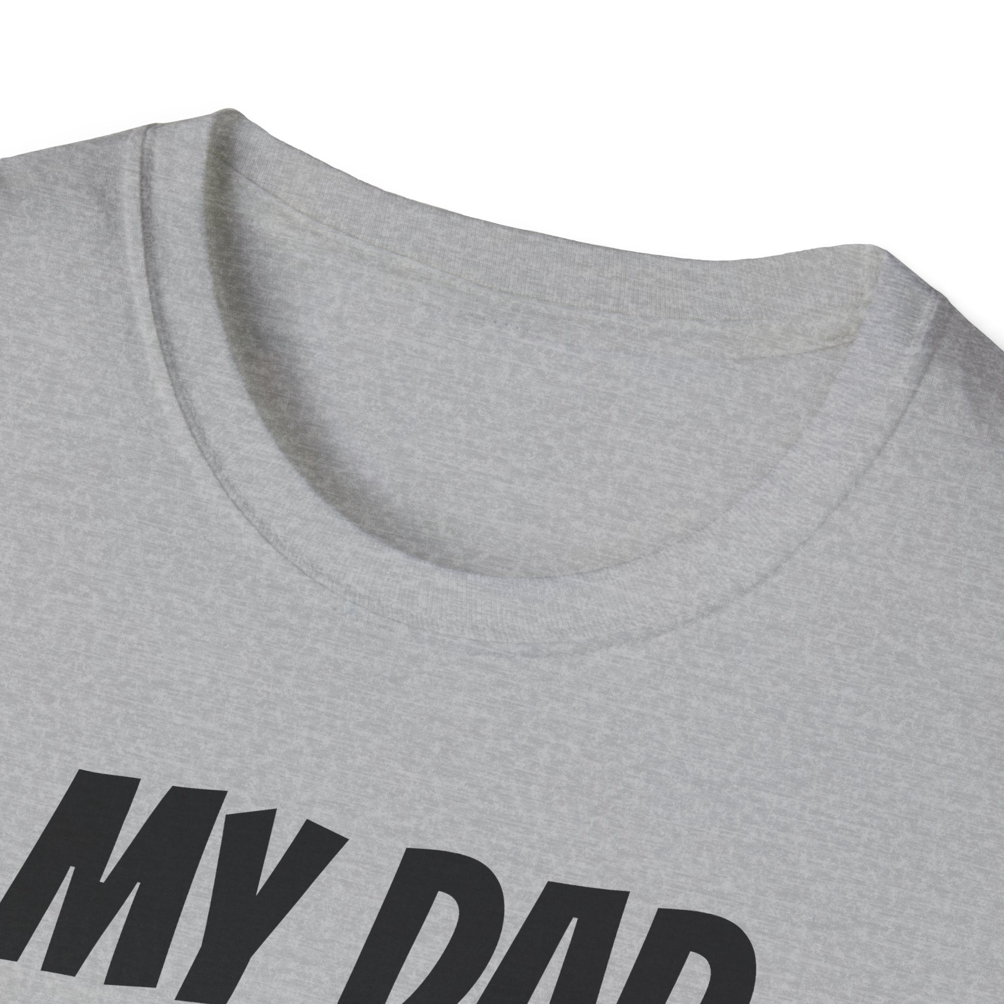 Superhero Dad T-Shirt — "My Dad Is My Superhero" Positive Message Tee