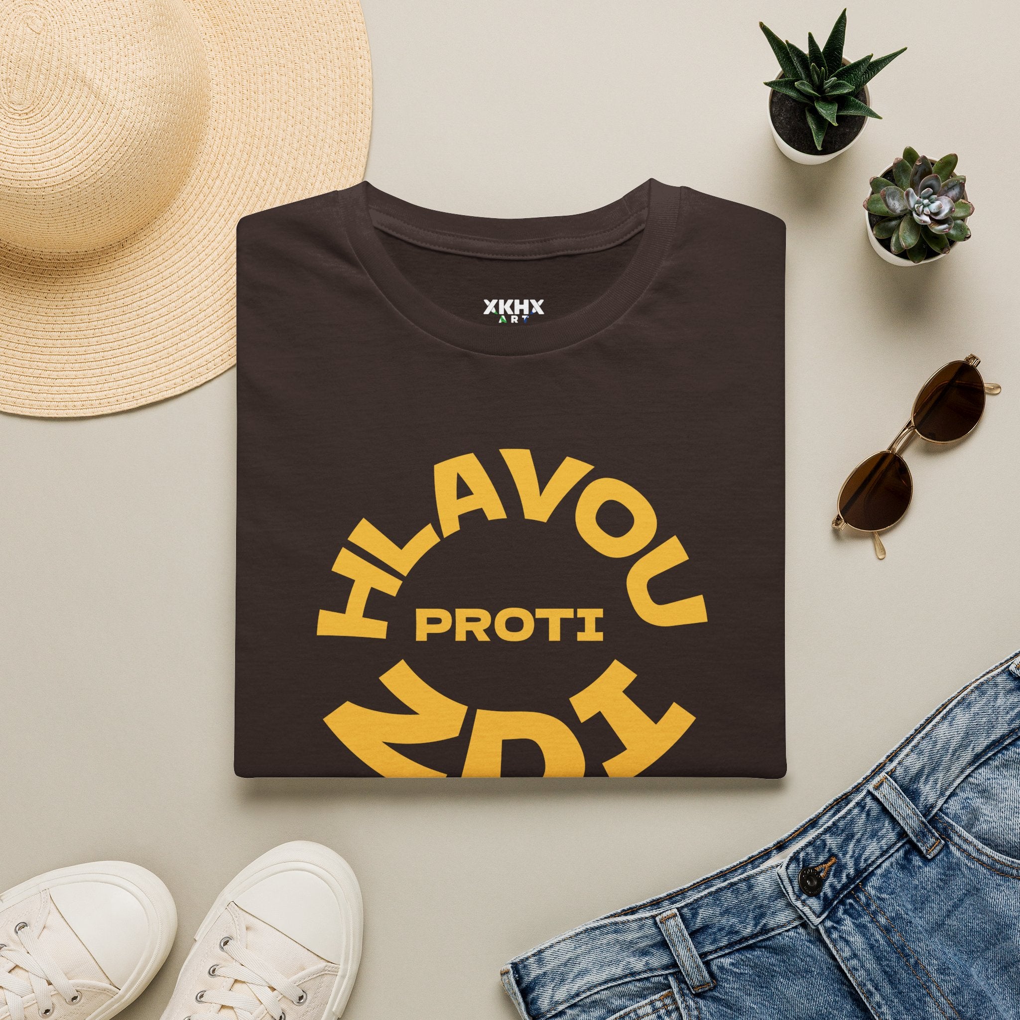 T-Shirt — Hlavou Proti Zdi - Bold Graphic Tee
