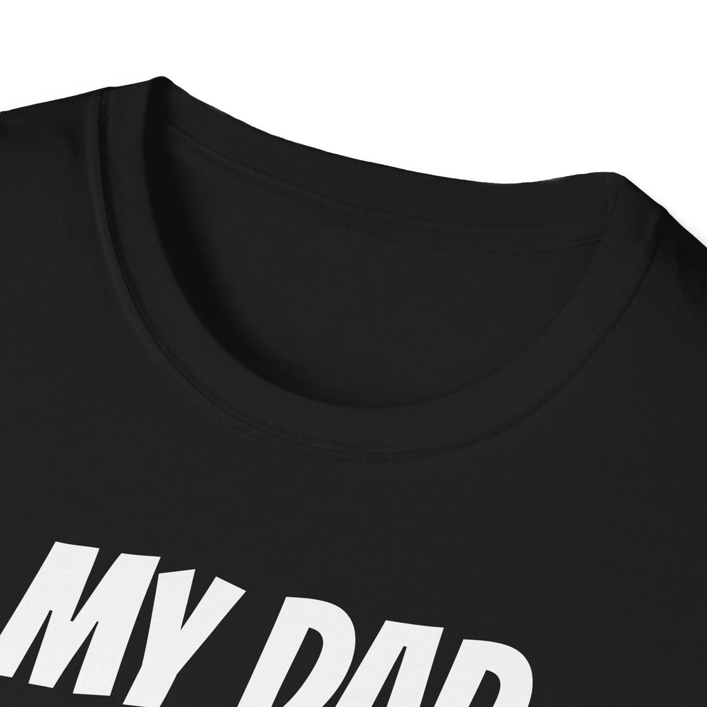 Superhero Dad T-Shirt — "My Dad Is My Superhero" Positive Message Tee