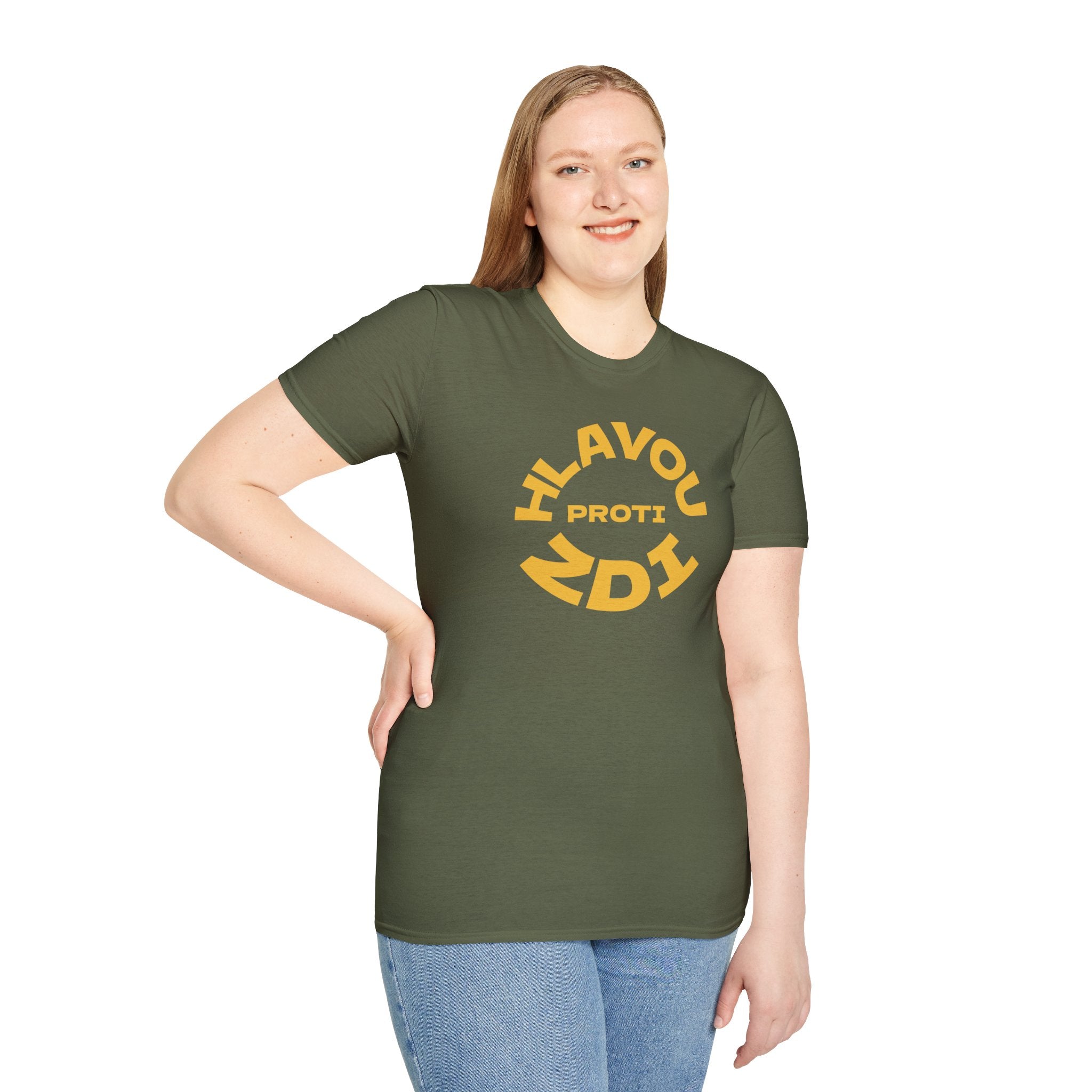 T-Shirt — Hlavou Proti Zdi - Bold Graphic Tee