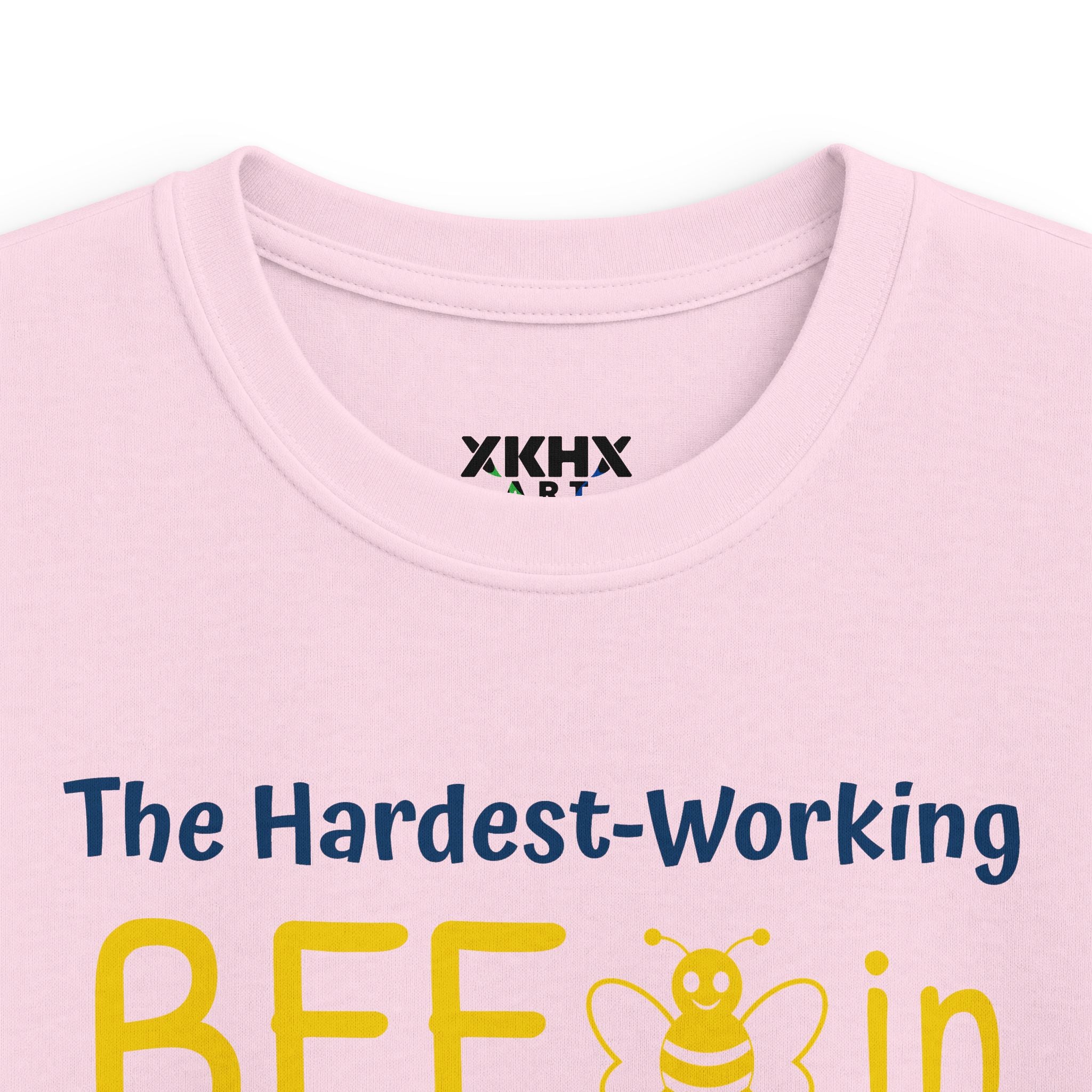 Personalized [XX] Grade Bee T-Shirt — "The Hardest-Working Bee in [XX] Grade" Kids Tee