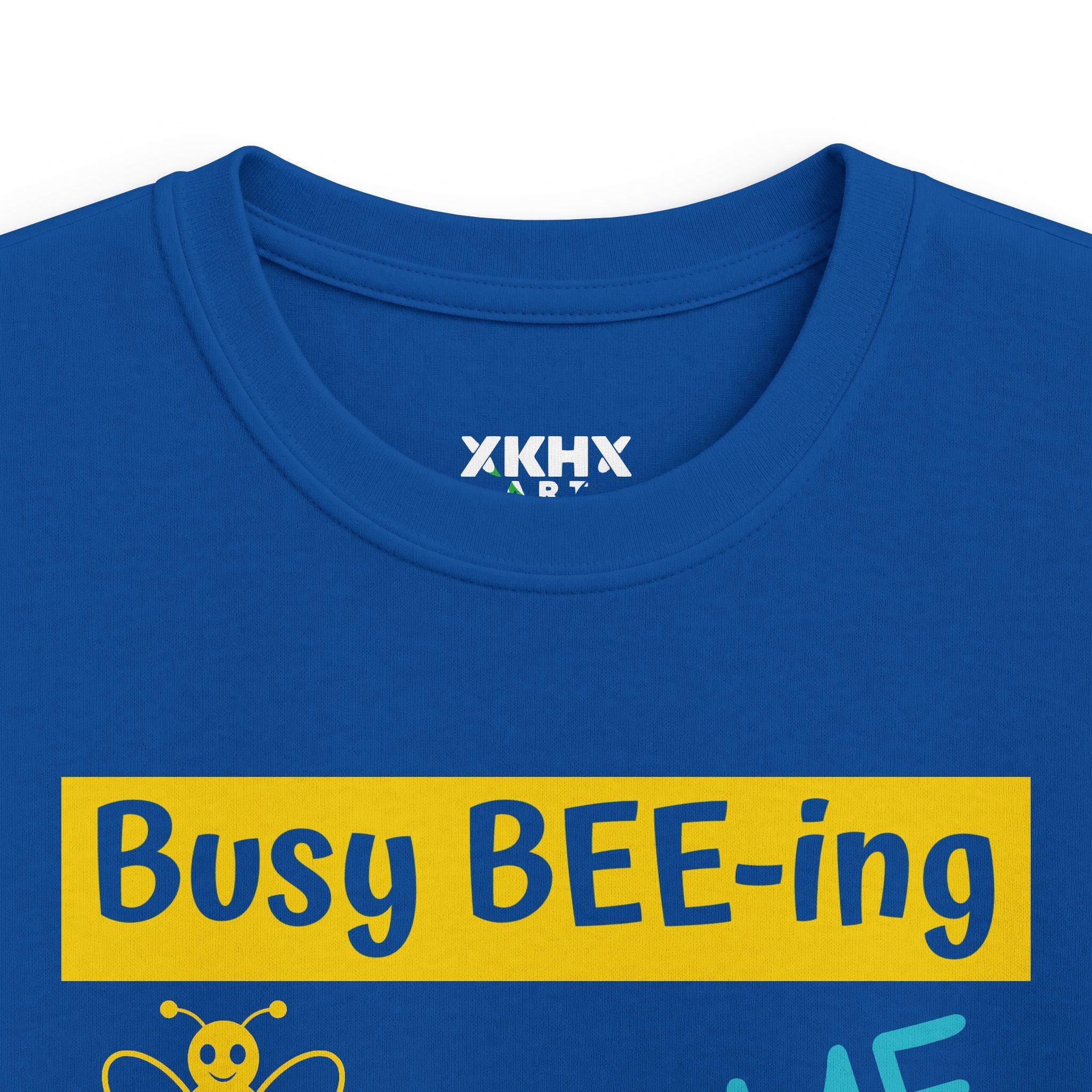 Personalizable "Busy BEE-ing Awesome in [XX] Grade" Kids Tee