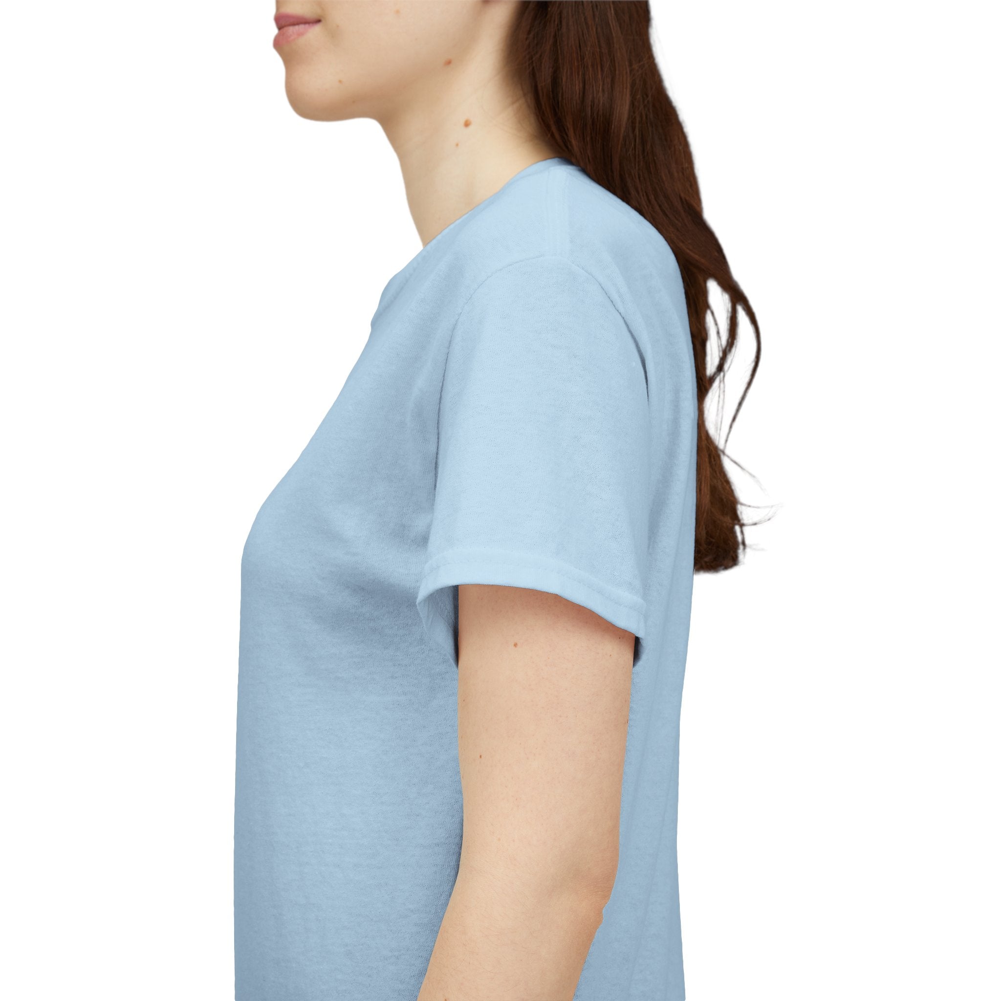 Alien Tee — Minimal "They Are Real" Vertical Graphic T-Shirt