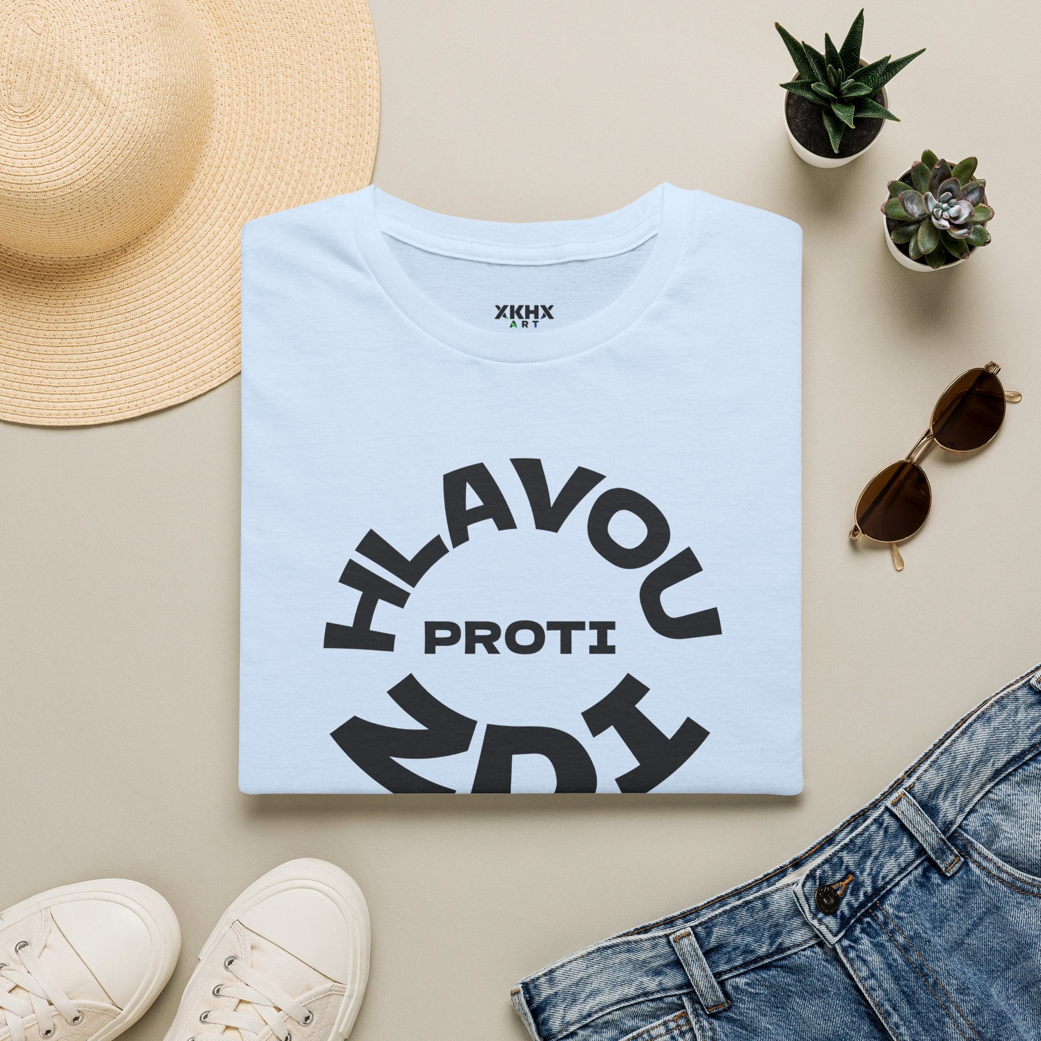 T-Shirt — Hlavou Proti Zdi - Bold Graphic Tee