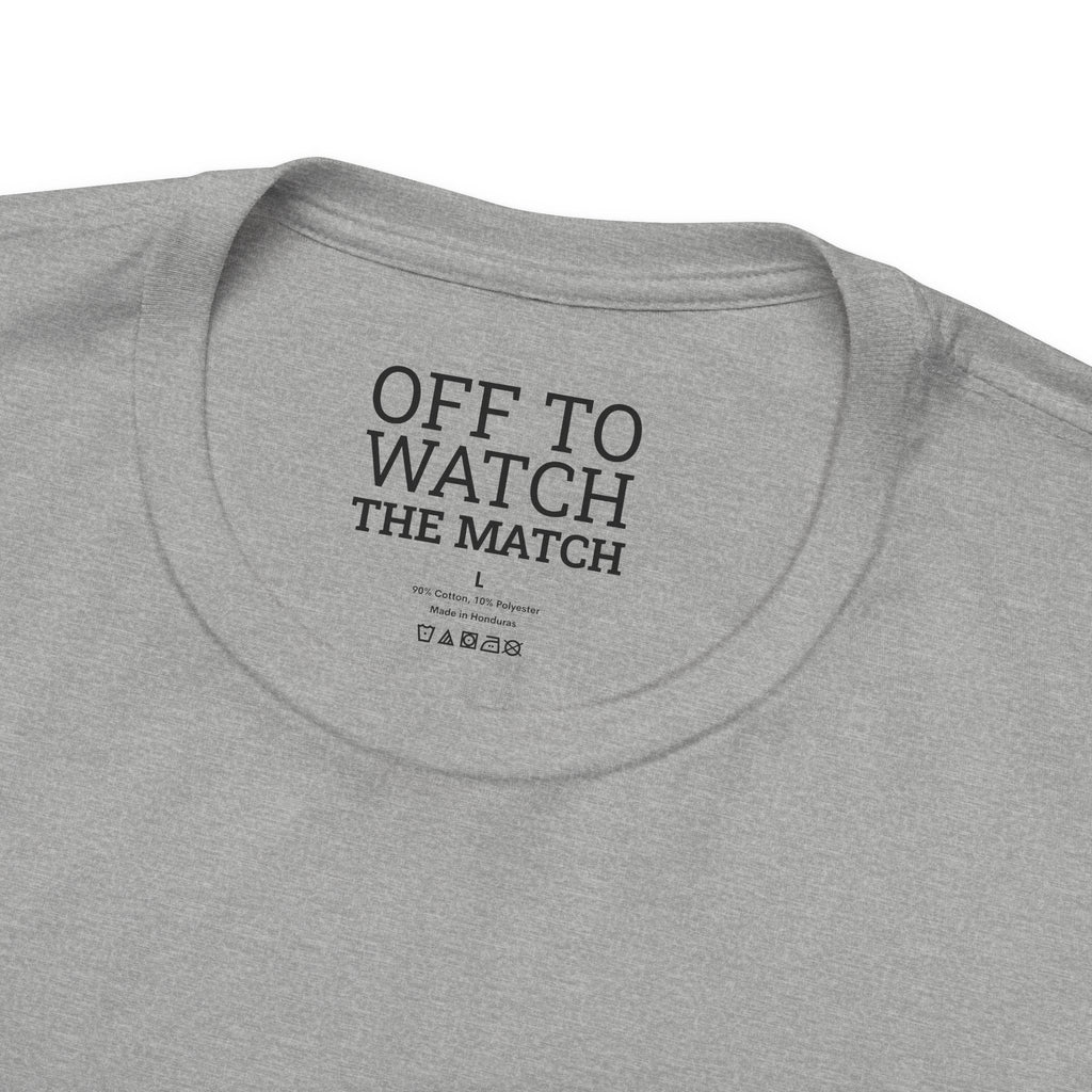 Off to Watch the Match Tee | soccer watch party, match-day outfit