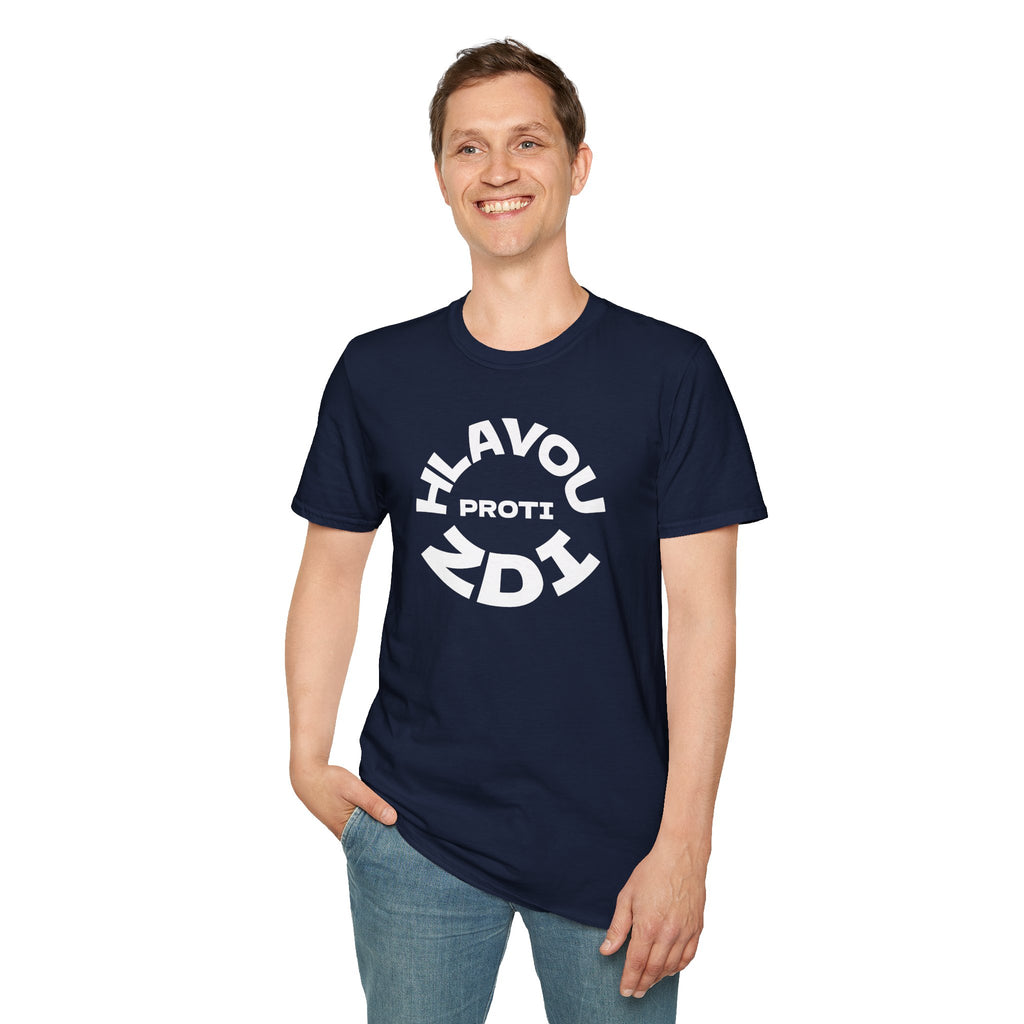 T-Shirt — Hlavou Proti Zdi - Bold Graphic Tee