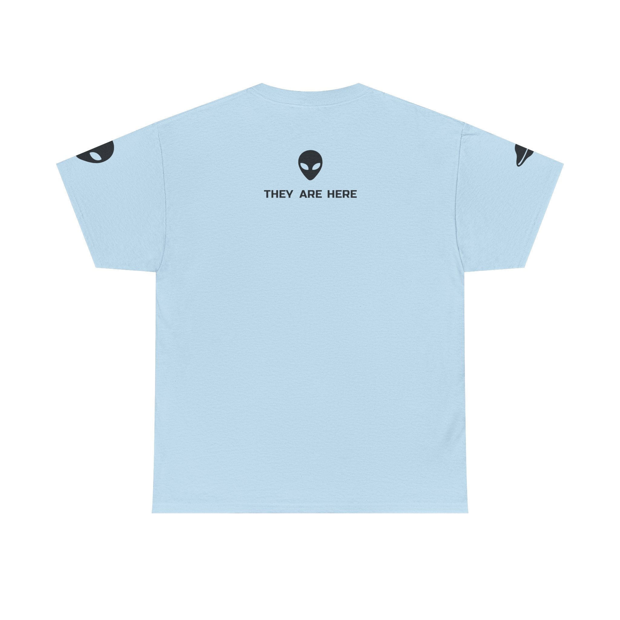 Alien Head "They Are Here" Graphic Tee