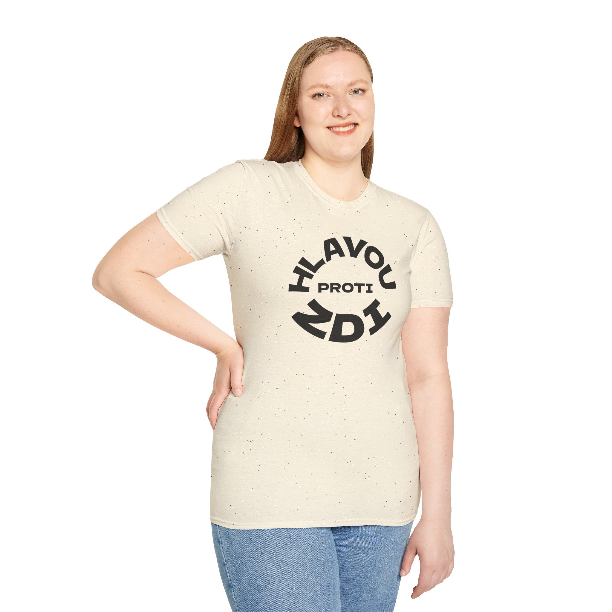 T-Shirt — Hlavou Proti Zdi - Bold Graphic Tee