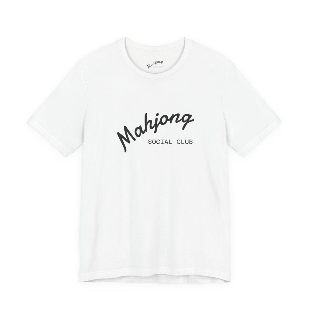 Mahjong Social Club Tee | tile-inspired, jade green pastel
