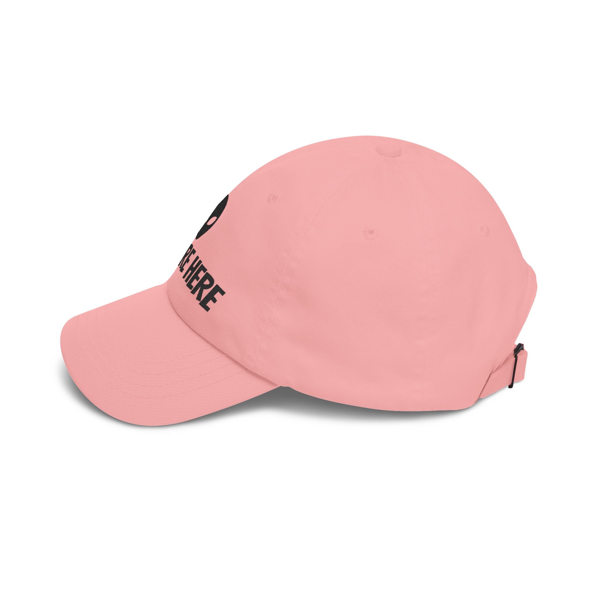 Alien "They Are Here" Dad Cap - Embroidered Baseball Hat light