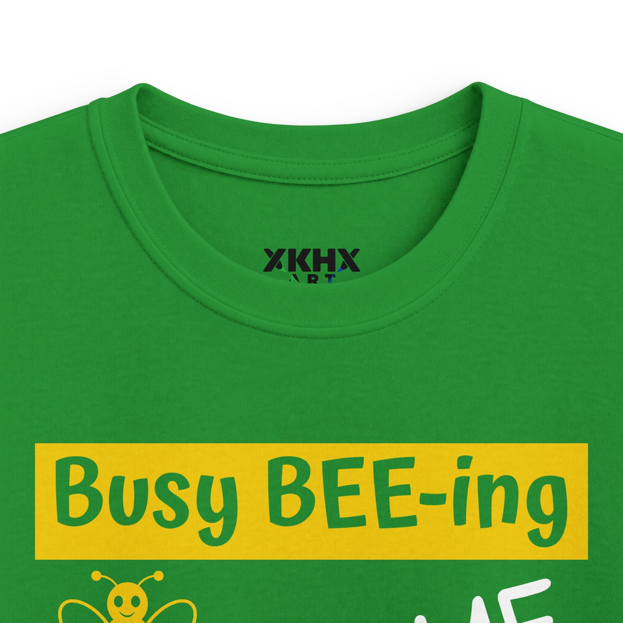 Personalizable "Busy BEE-ing Awesome in [XX] Grade" Kids Tee