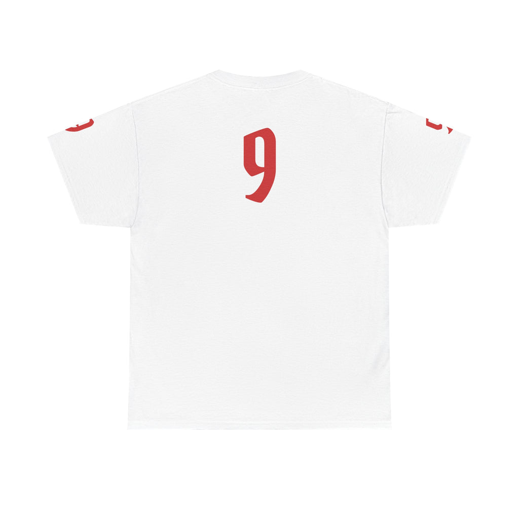 Haaland Norway Map Flag T‑Shirt — Scandinavian Pride Tee with Number 9