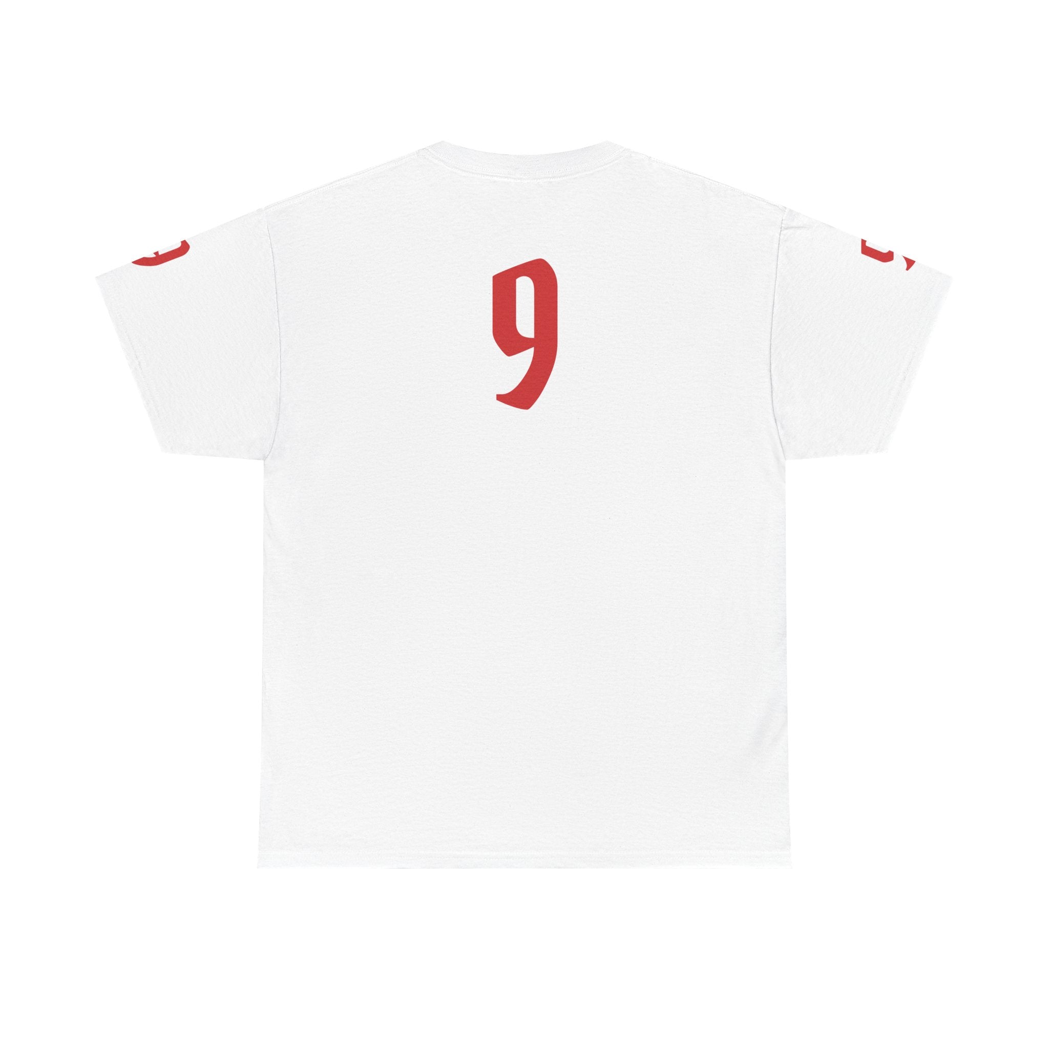 Haaland Norway Map Flag T‑Shirt — Scandinavian Pride Tee with Number 9