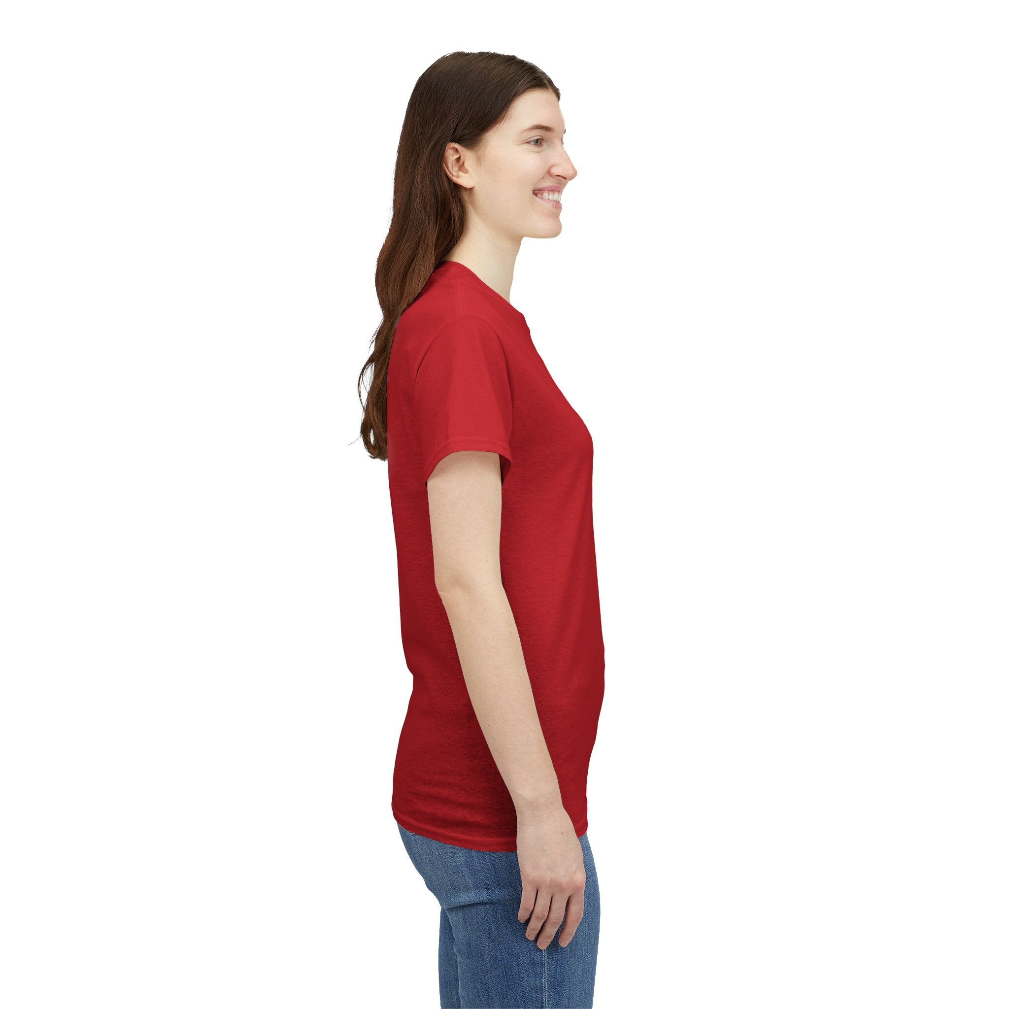 Alien Tee — Minimal "They Are Real" Vertical Graphic T-Shirt dark