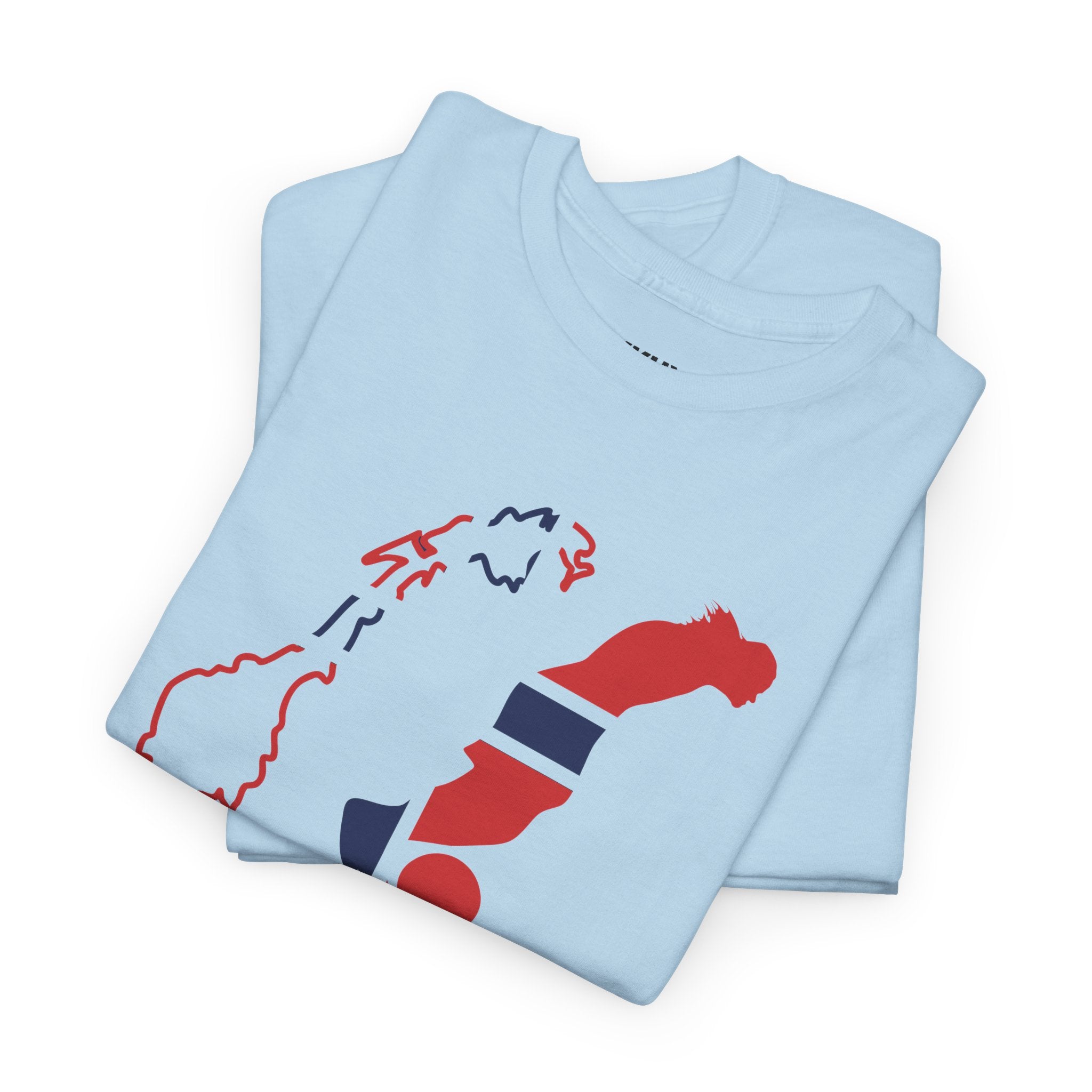 Haaland Norway Map Flag T‑Shirt — Scandinavian Pride Tee with Number 9