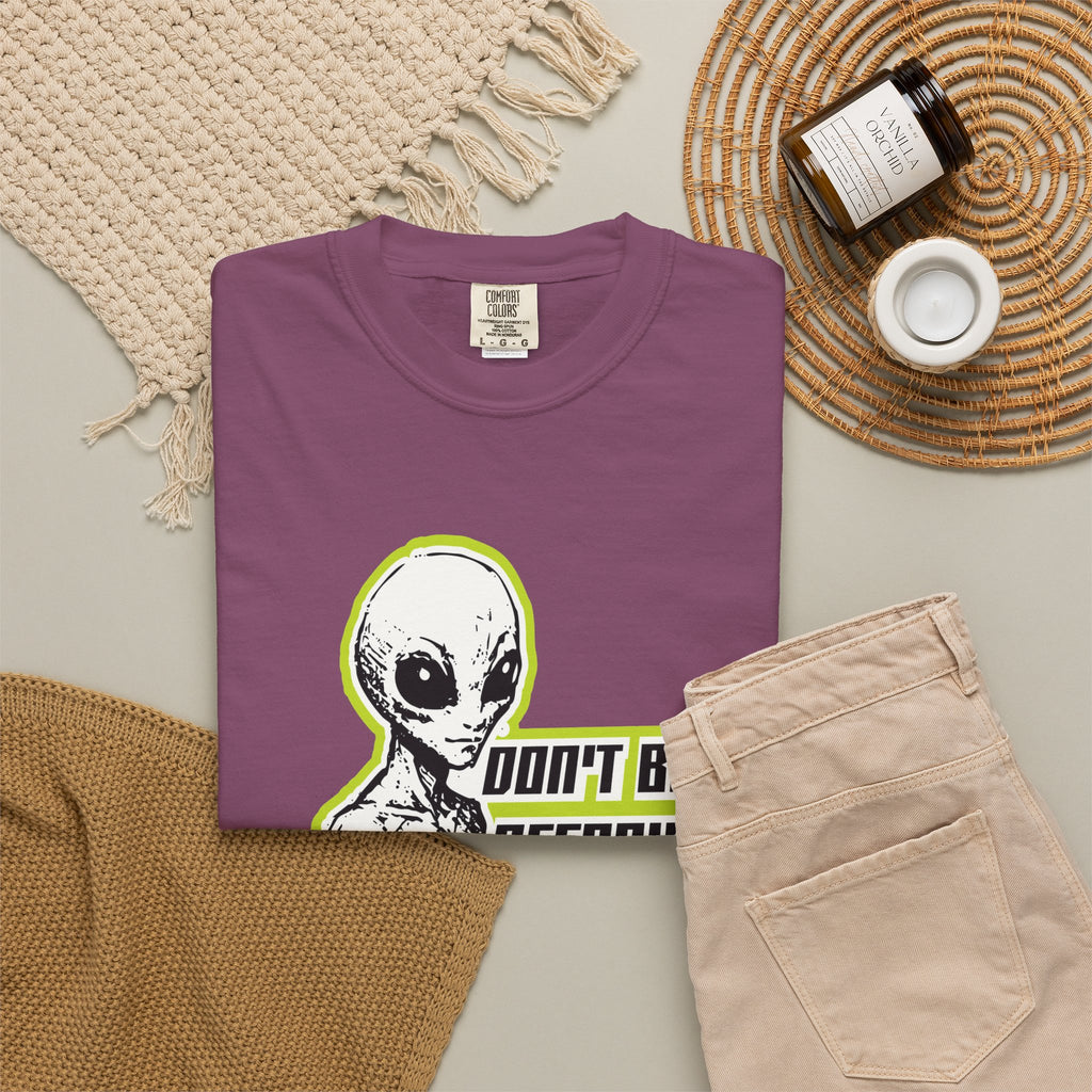 Alien Graphic T-Shirt — "Don't Be Affraid of What You Don't Understand"