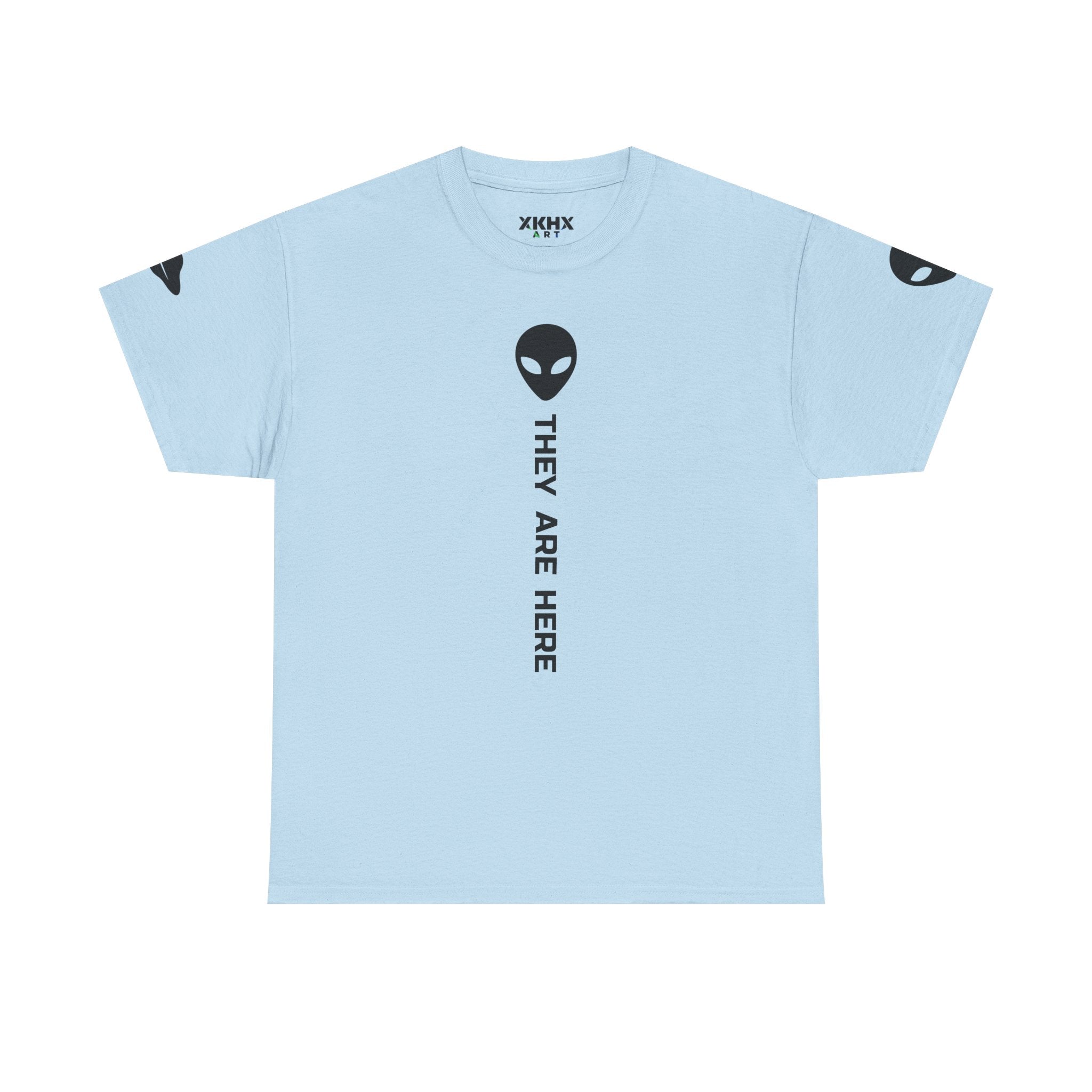 Alien Head "They Are Here" Graphic Tee