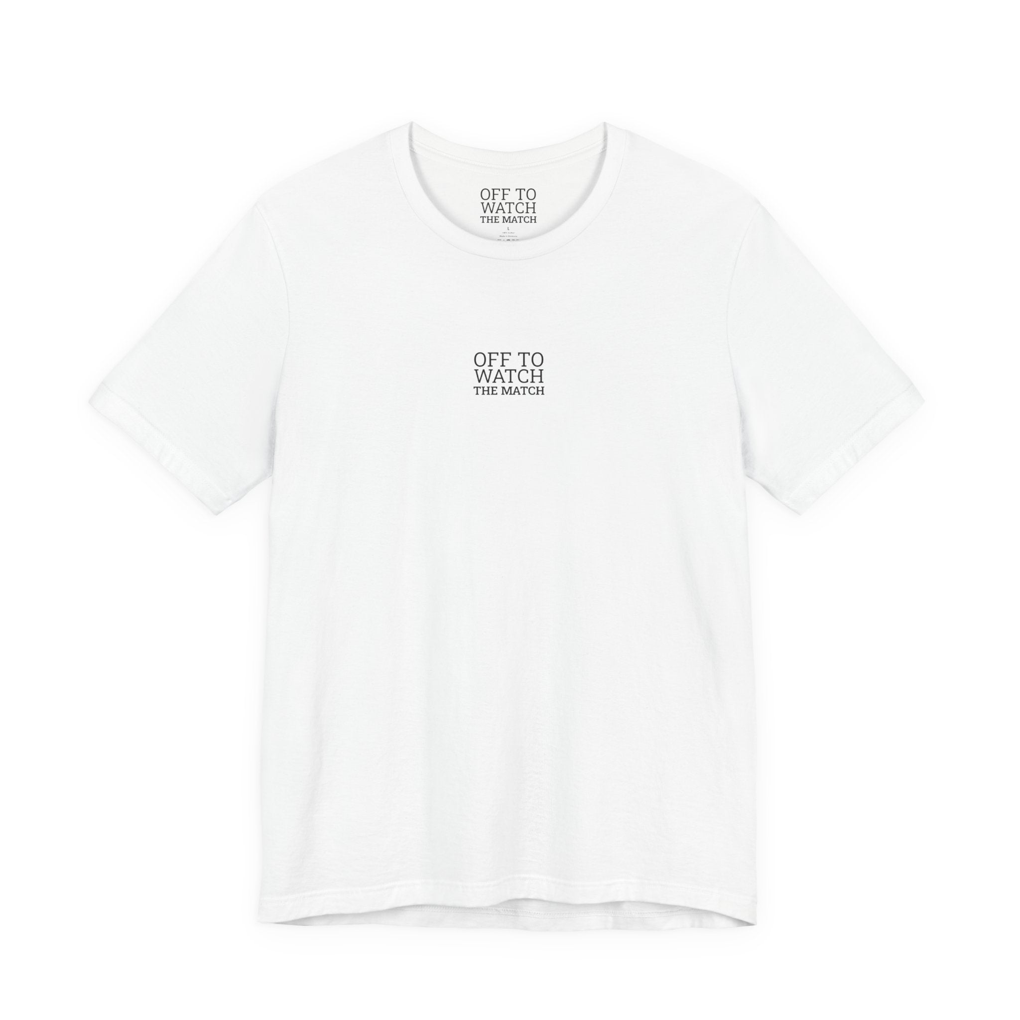 Off to Watch the Match Tee | soccer watch party, match-day outfit