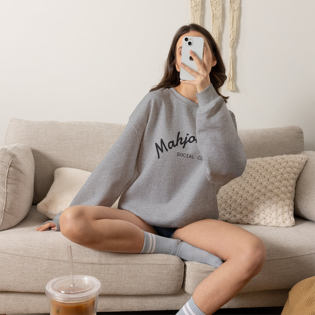 Mahjong Social Club | Unisex Heavy Blend™ Crewneck Sweatshirt
