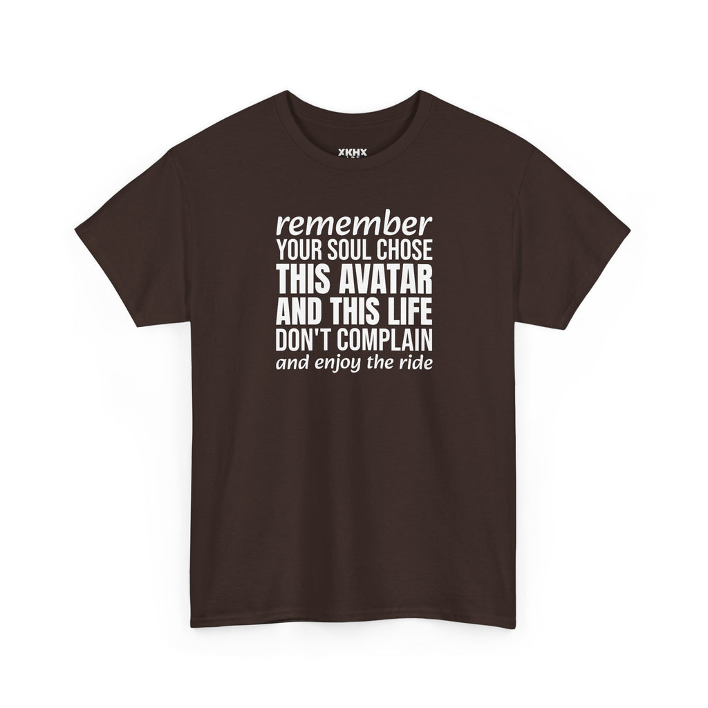 Remember Your Soul Chose This Life Tee — Inspirational Spiritual Quote T-Shirt