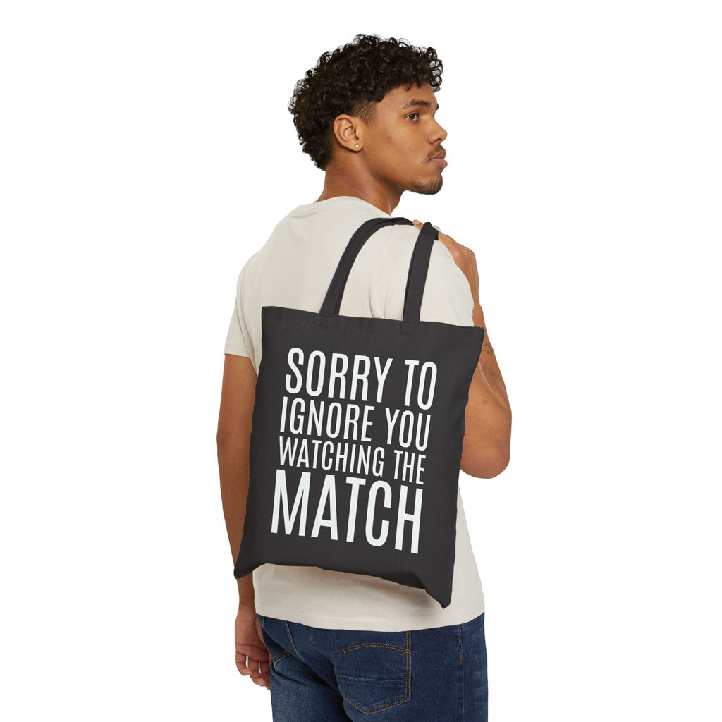 Off to Watch the Match Tote, sorry to ignore you