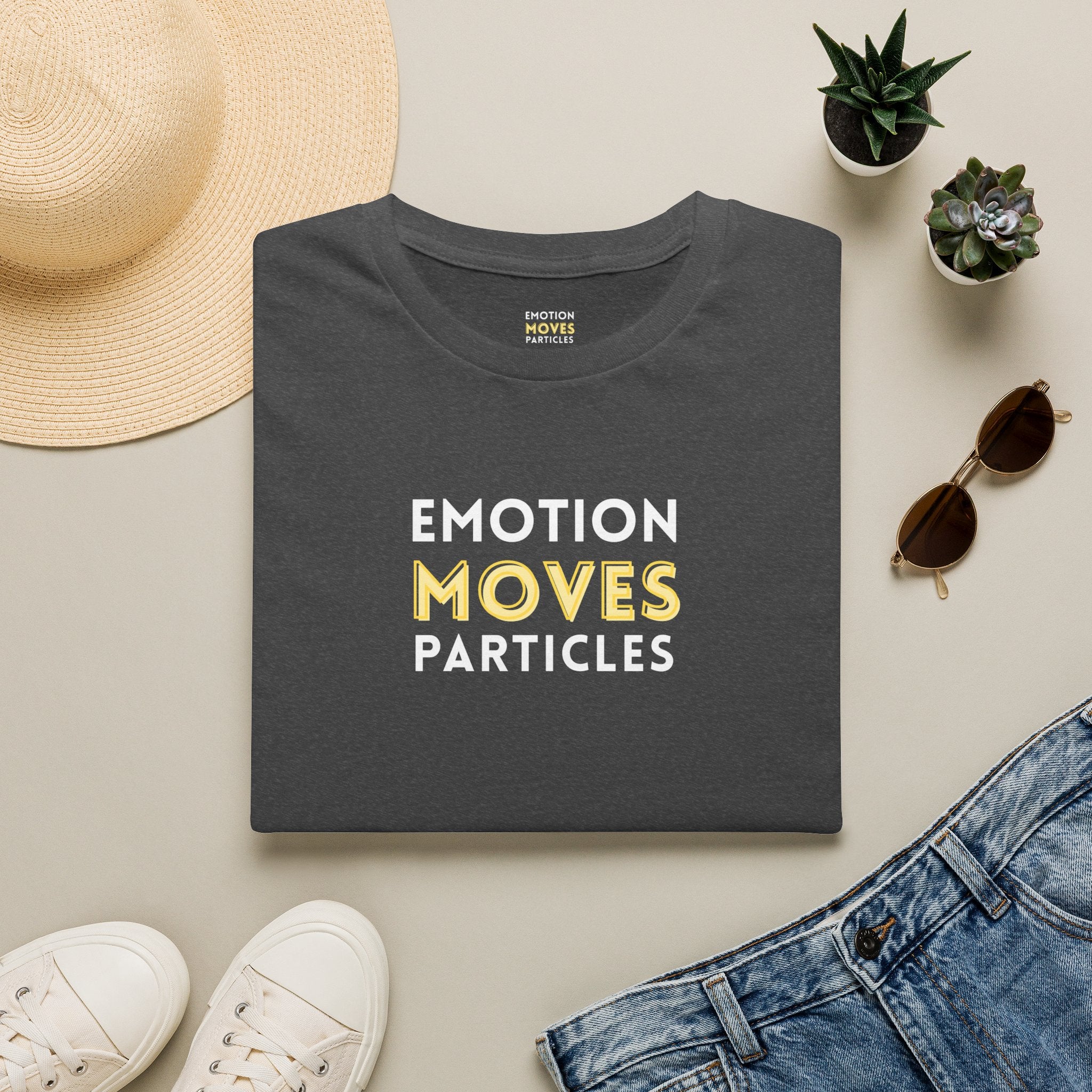 Emotion Moves Particles | Unisex Softstyle T-Shirt