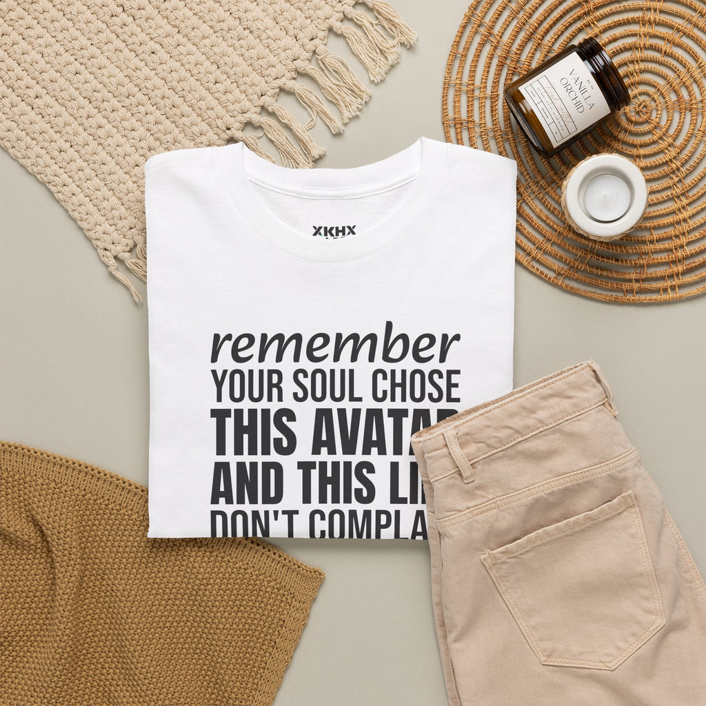 Remember Your Soul Chose This Life Tee — Inspirational Spiritual Quote T-Shirt