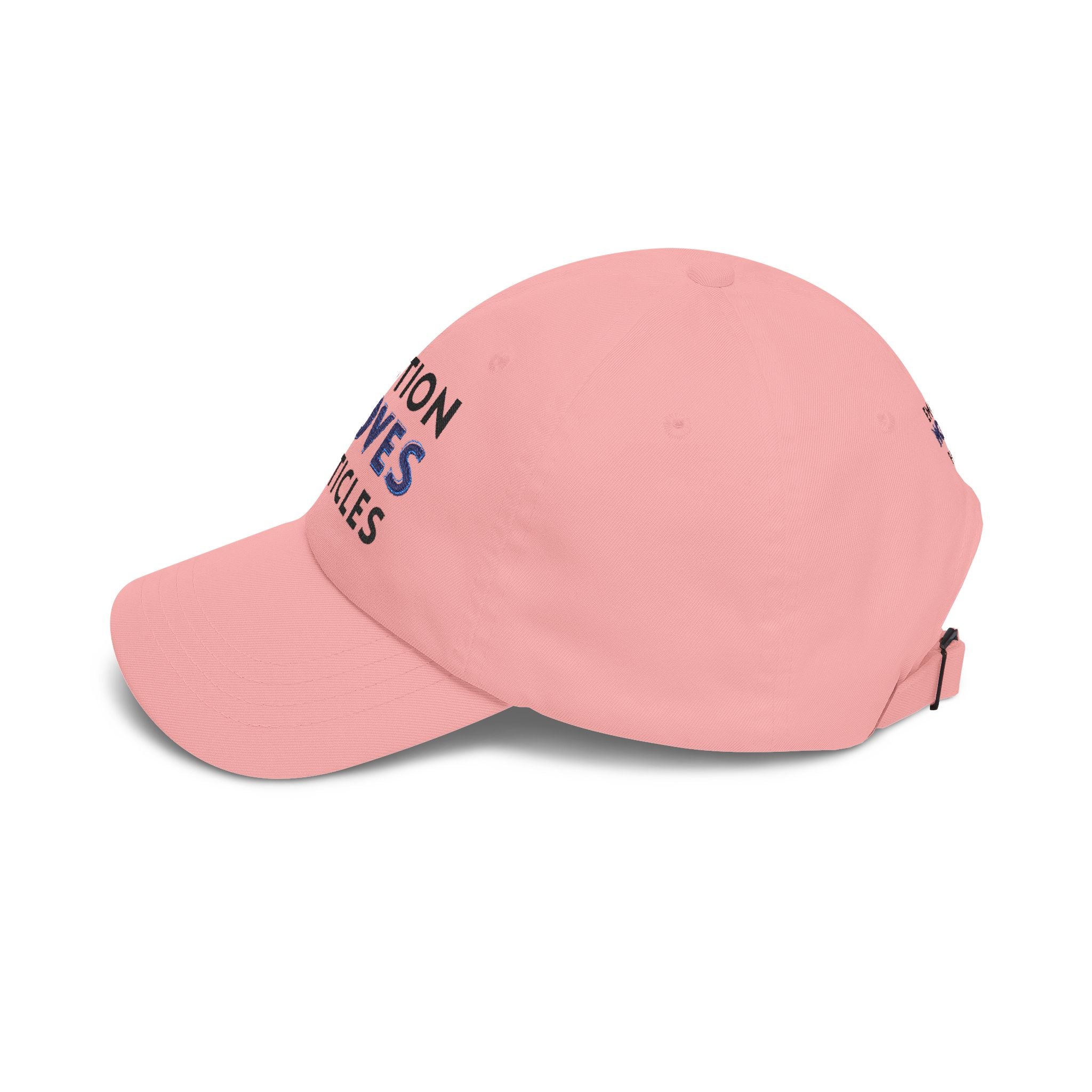 Emotions hýbou částicemi | Kšiltovka „Dad Cap“ – vyšívaná baseballová čepice