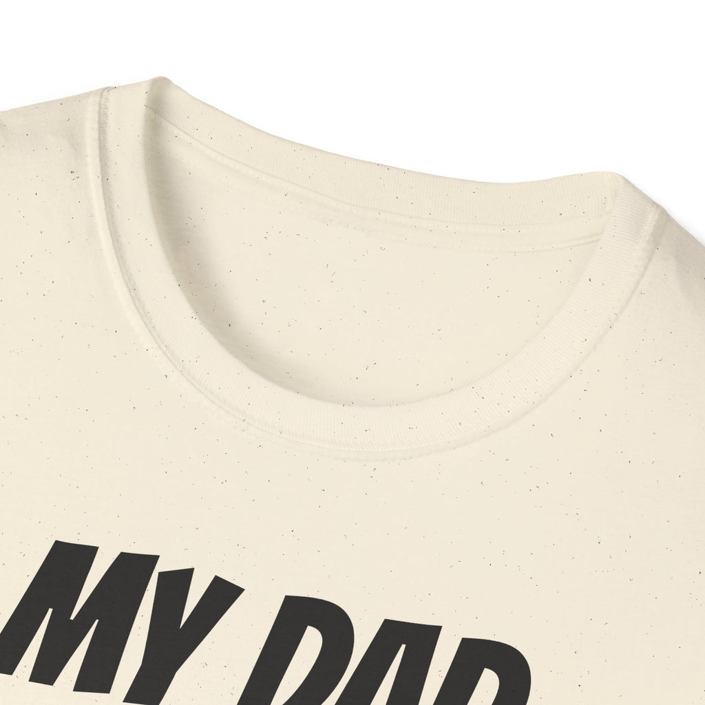 Superhero Dad T-Shirt — "My Dad Is My Superhero" Positive Message Tee