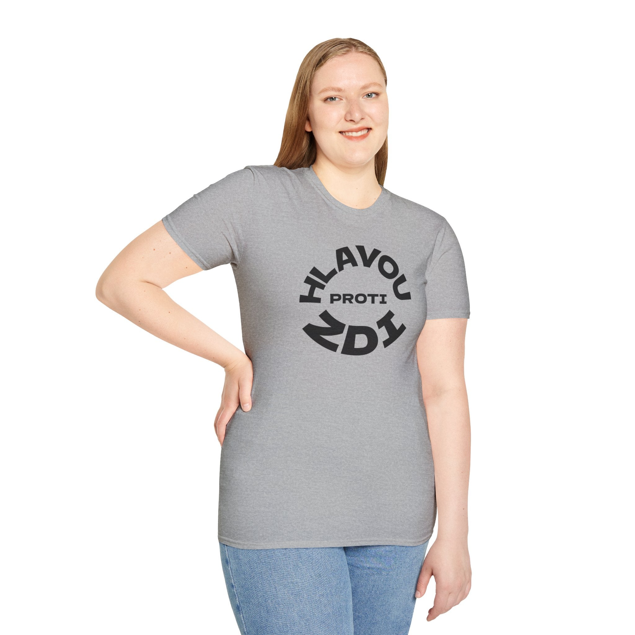 T-Shirt — Hlavou Proti Zdi - Bold Graphic Tee